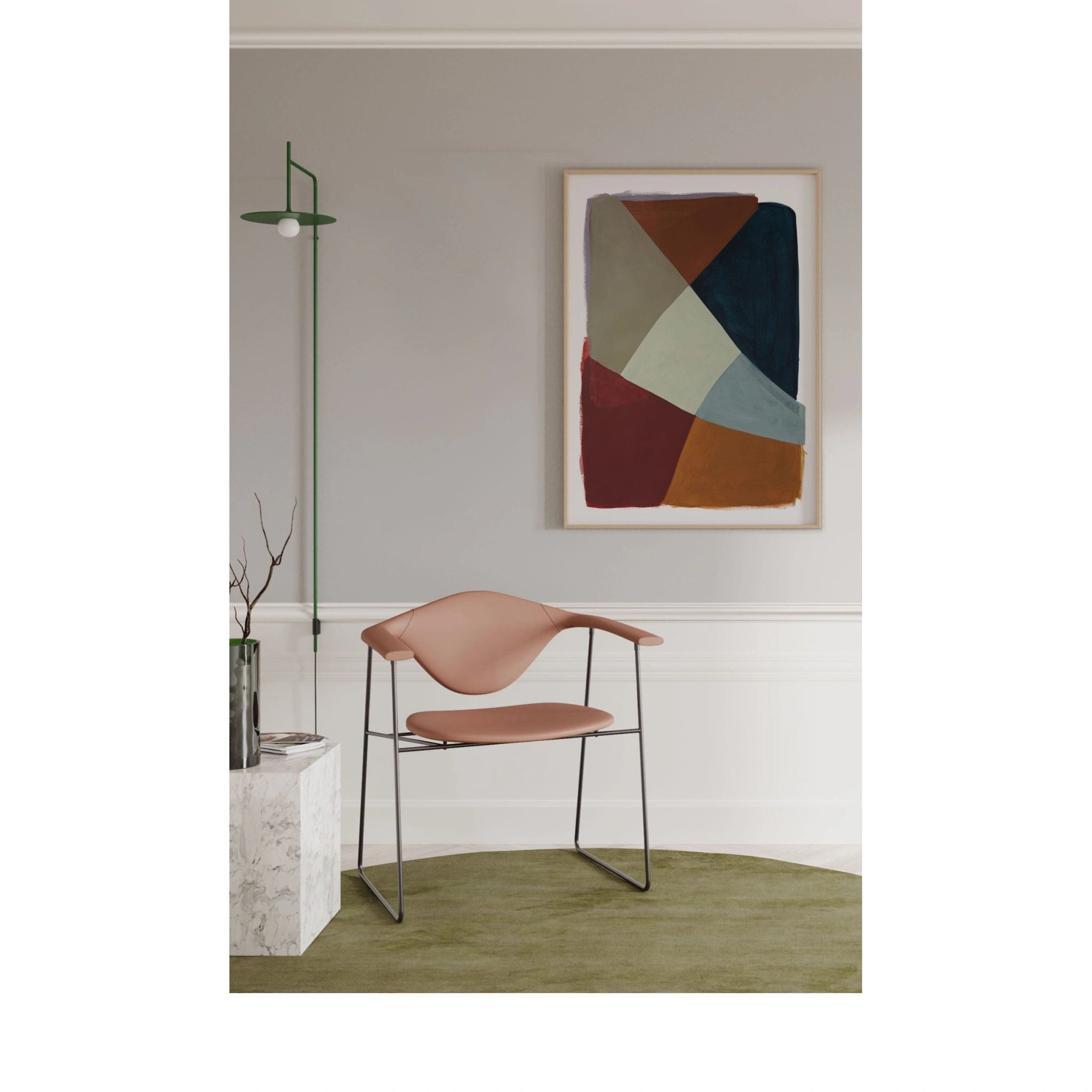 Paper Collective Painted Shapes 03 Poster, 50x70 Cm