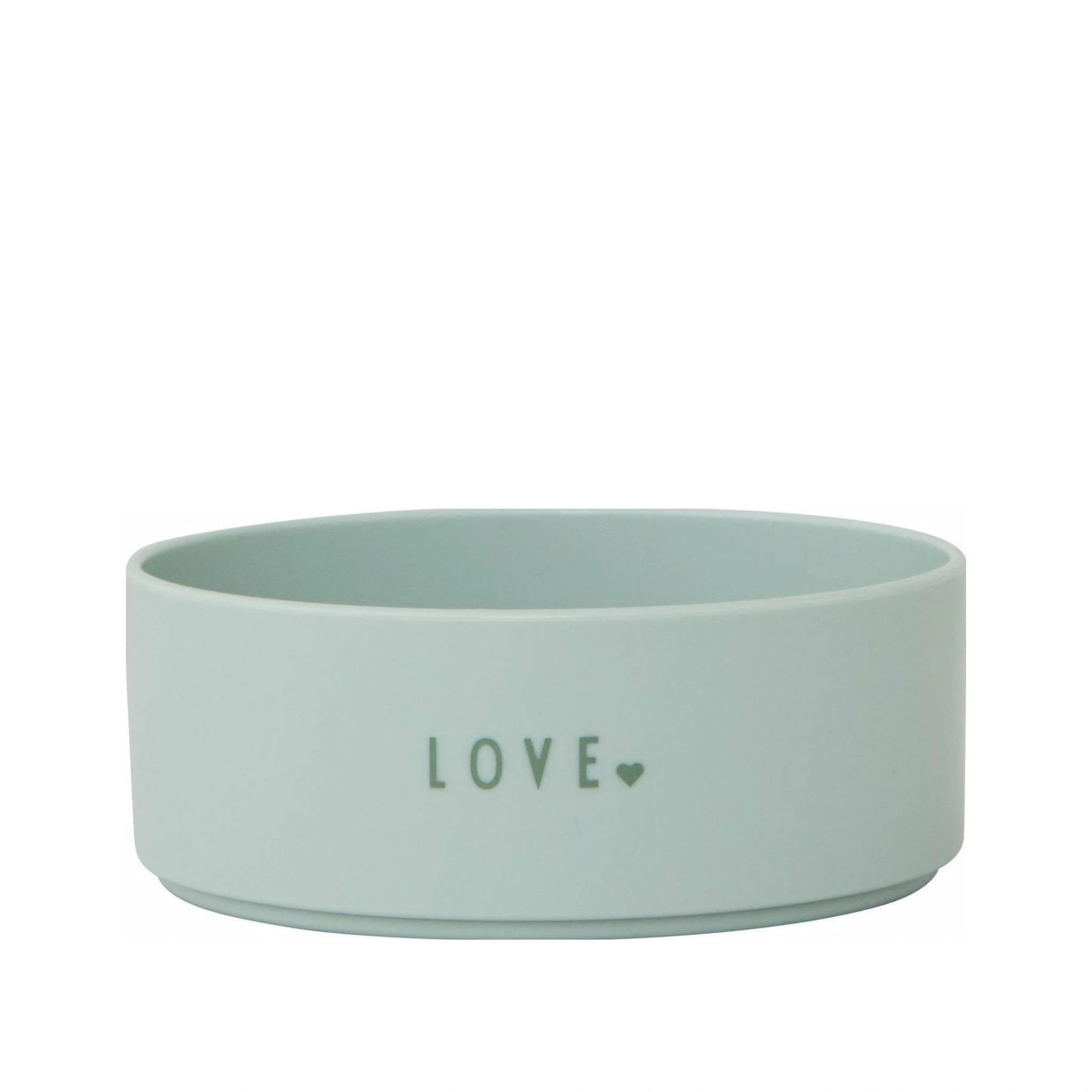 Design Letters Mini Favorite Bowl Tritan Love, Green