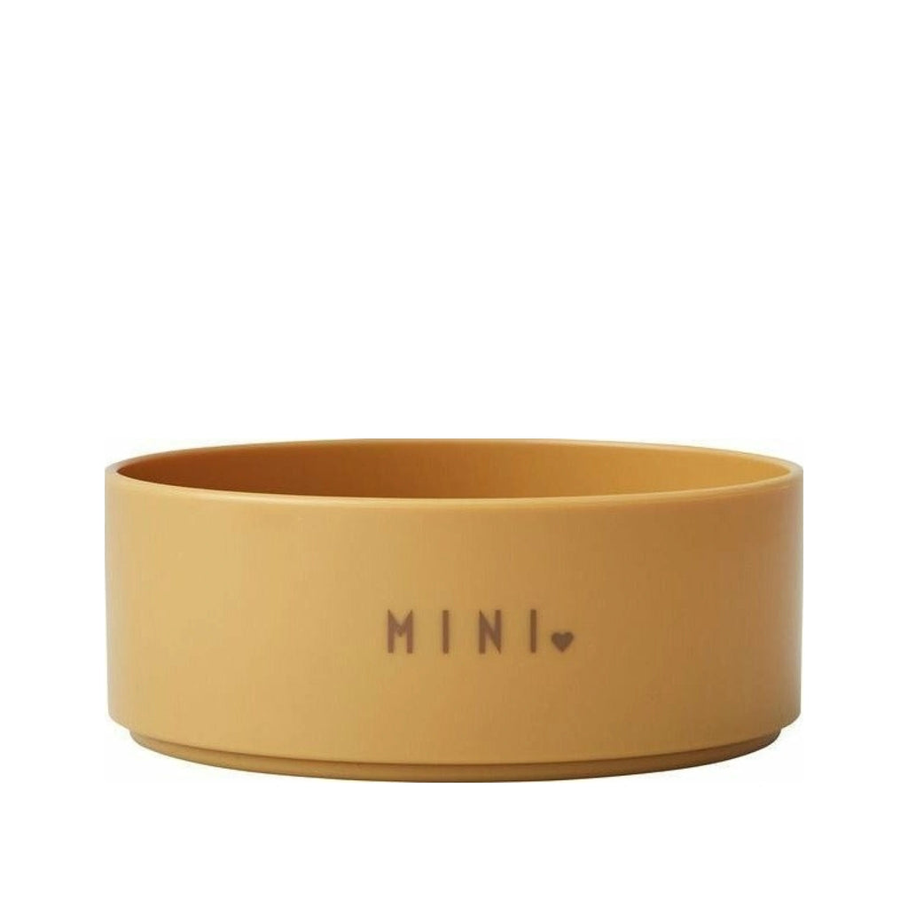 Design Letters Mini Favorite Bowl Tritan Mustard, Boss