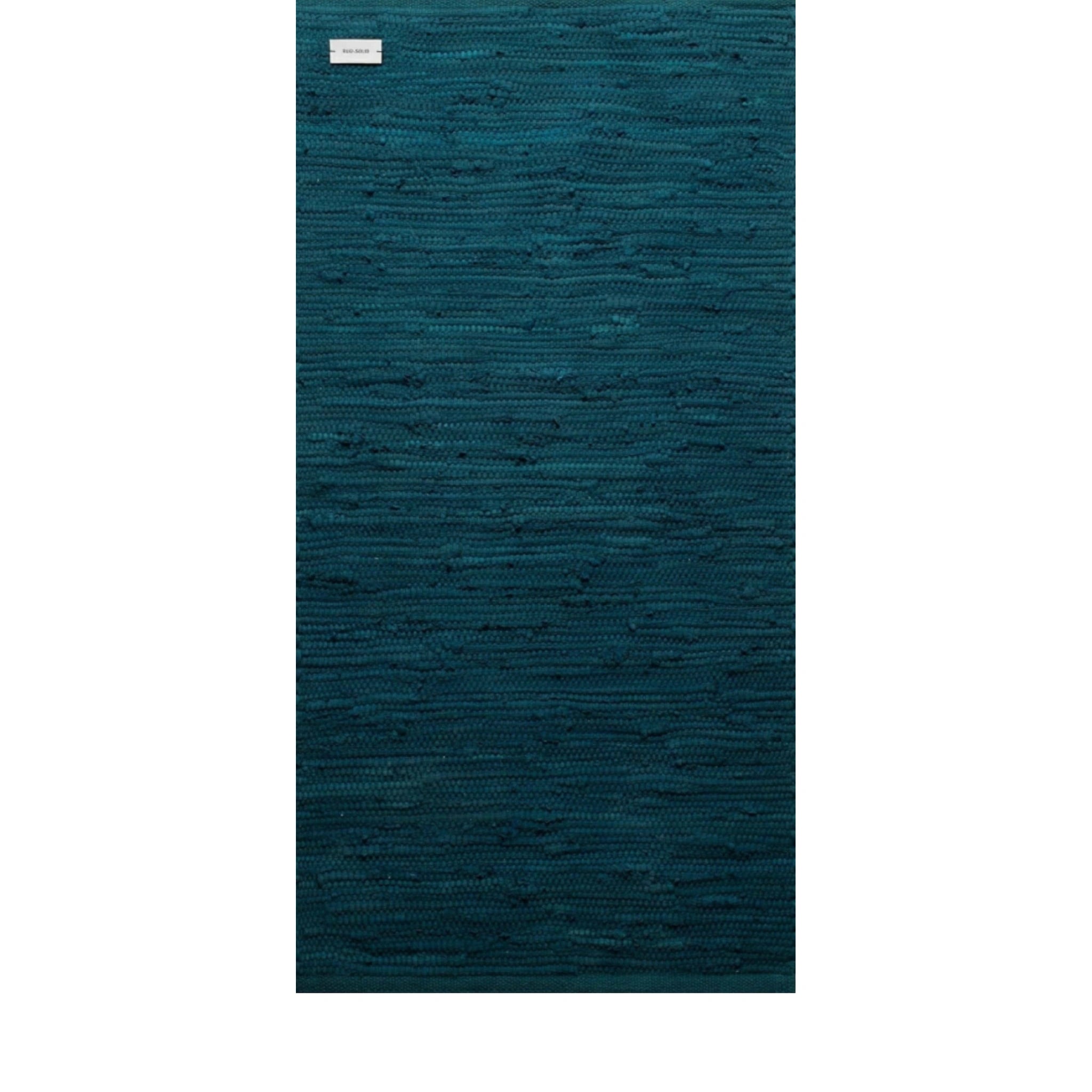 Rug Solid Cotton Rug 60 X 90 Cm, Kerosene