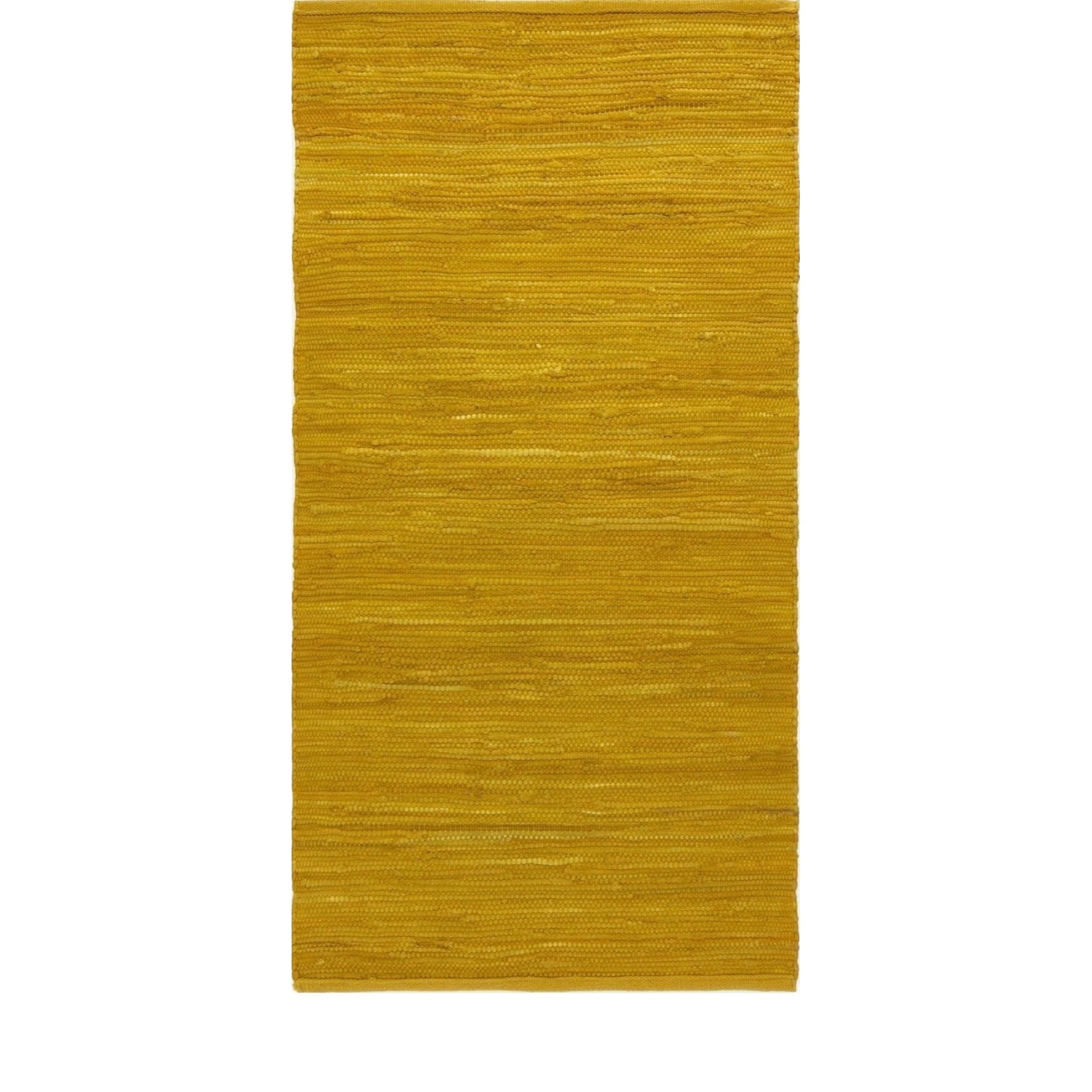 Rug Solid Cotton Rug Burnished Amber, 60 X 90 Cm