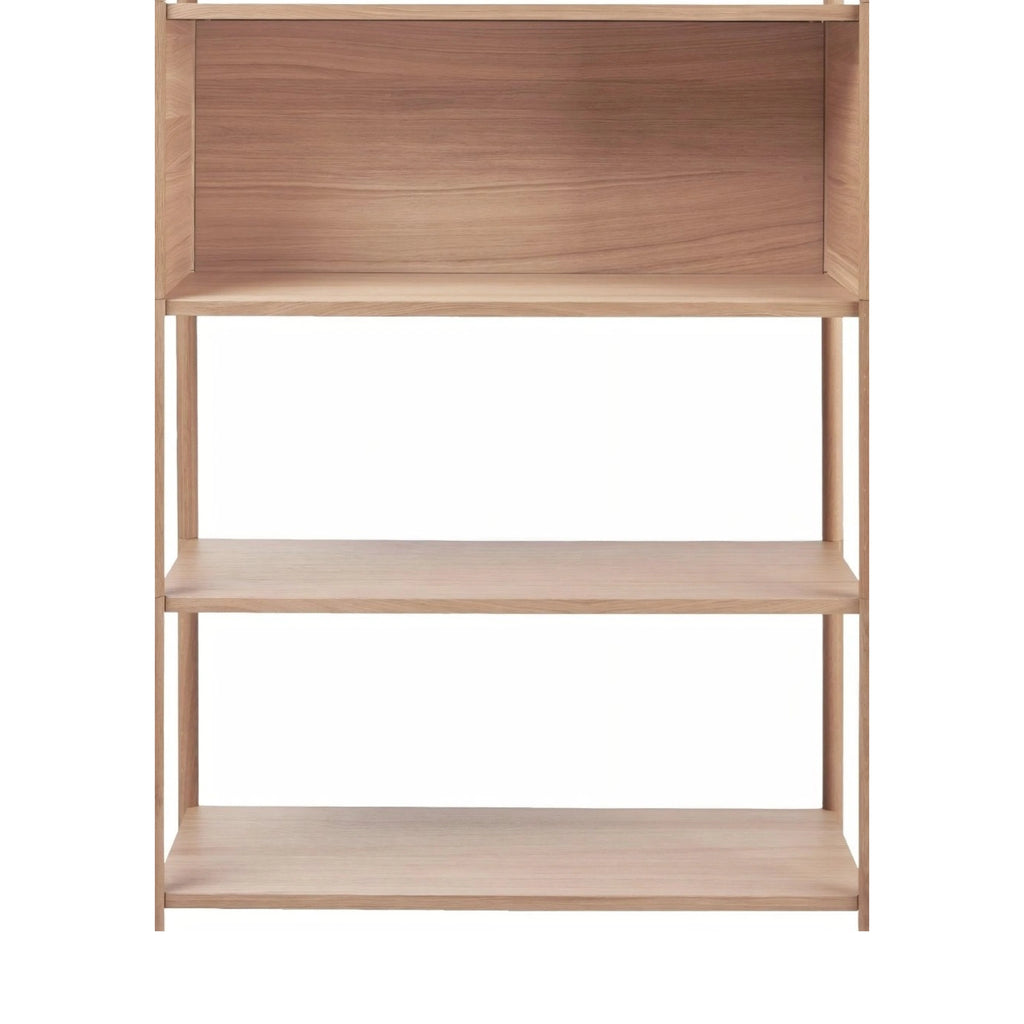 Gejst Sceene Modular Shelf 119 Cm Light Oak – Scandinavian Bookcase