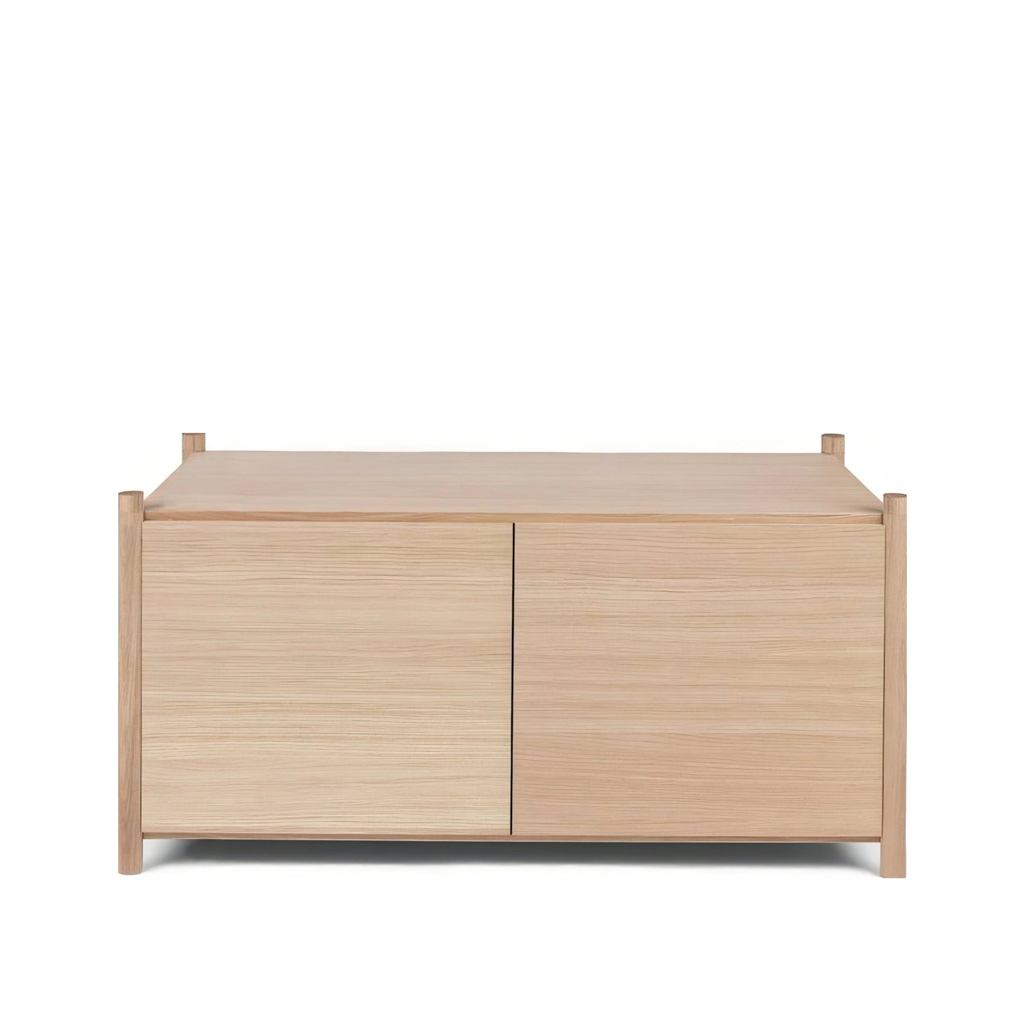 Gejst Sceene Bookcase G – Light Oak Modular Storage Shelf 45×93×39 Cm