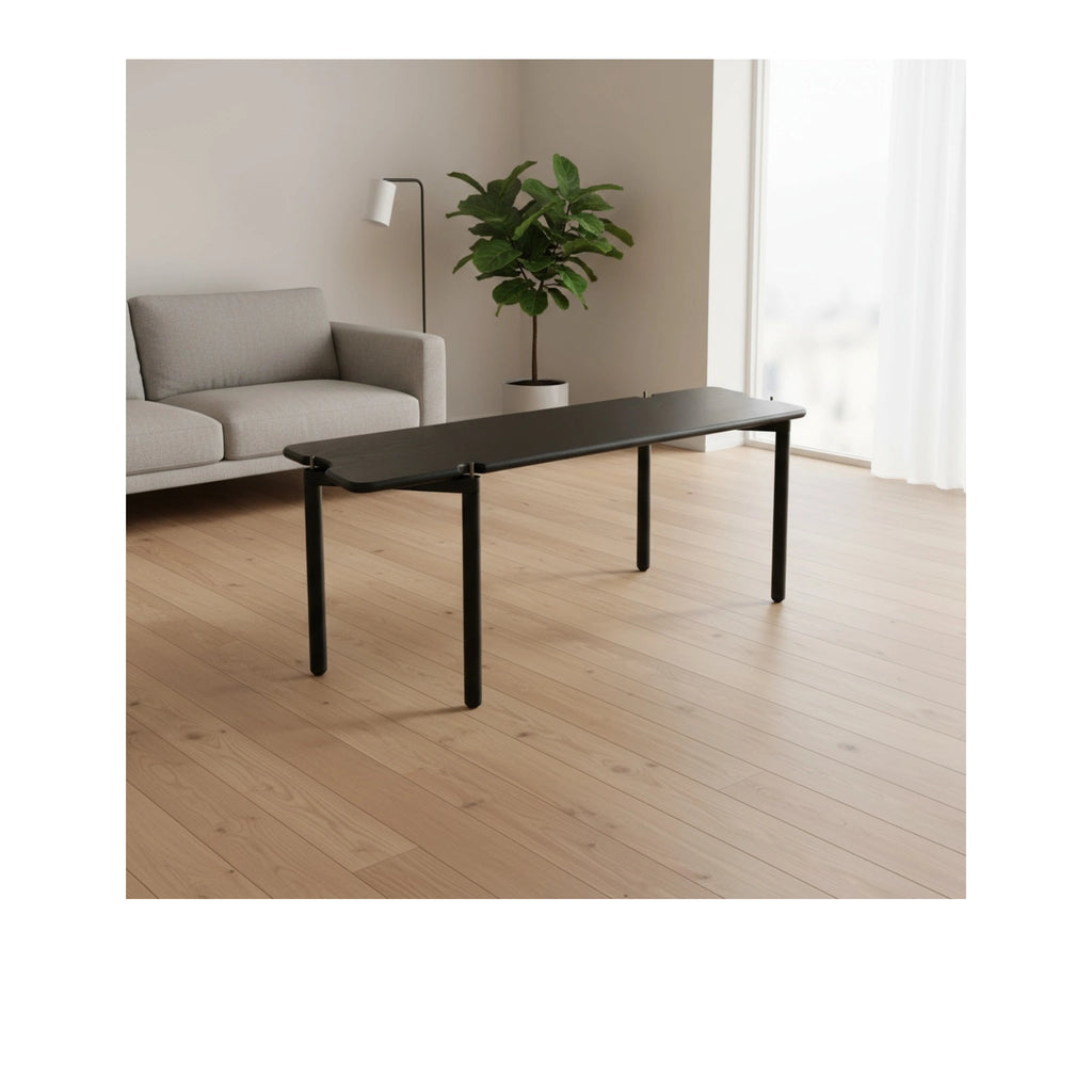 Gejst Invi Module 2 Bookcase – Black Oak Modular Shelf 20x20x24.5 Cm