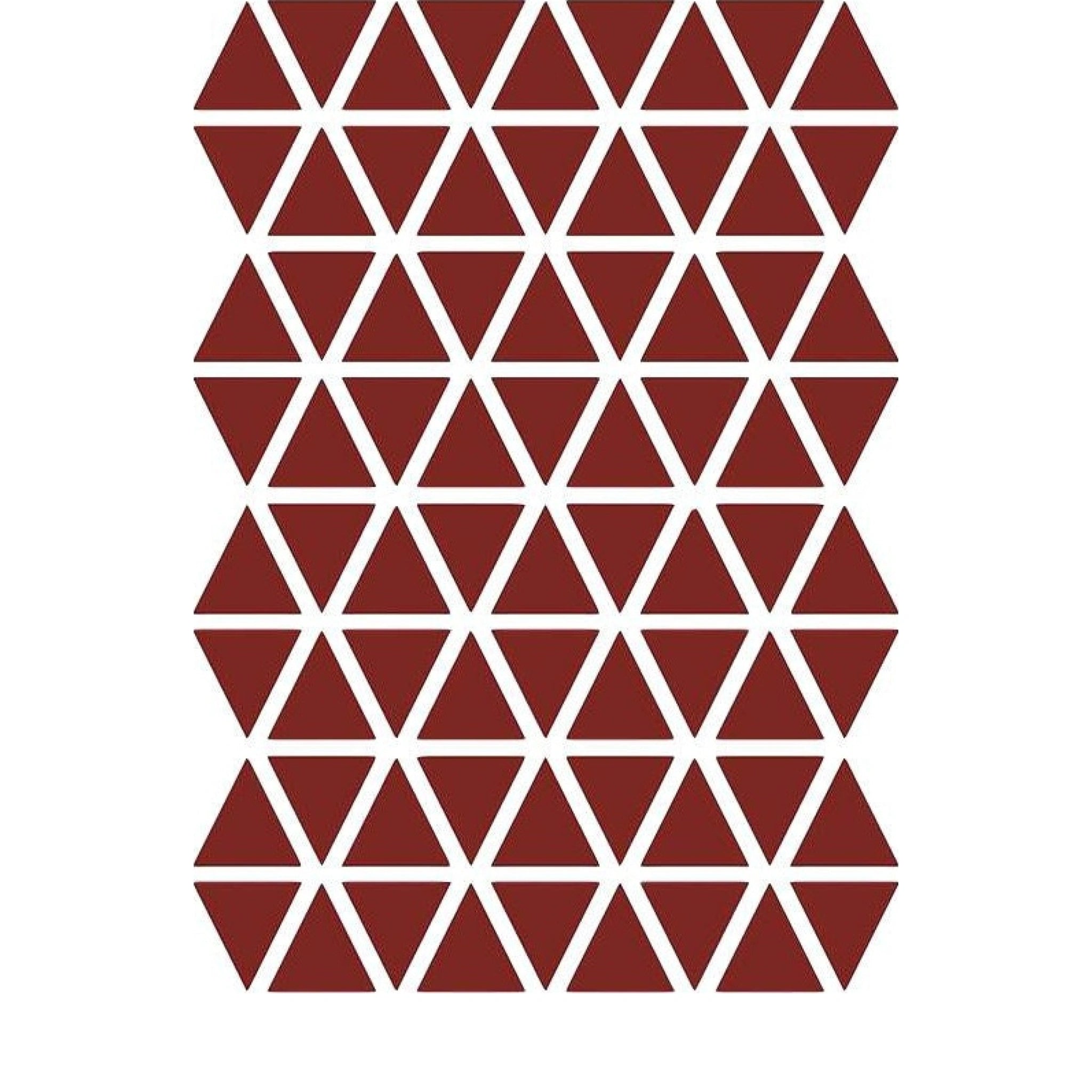 Ferm Living Triangles Wallsticker, Red