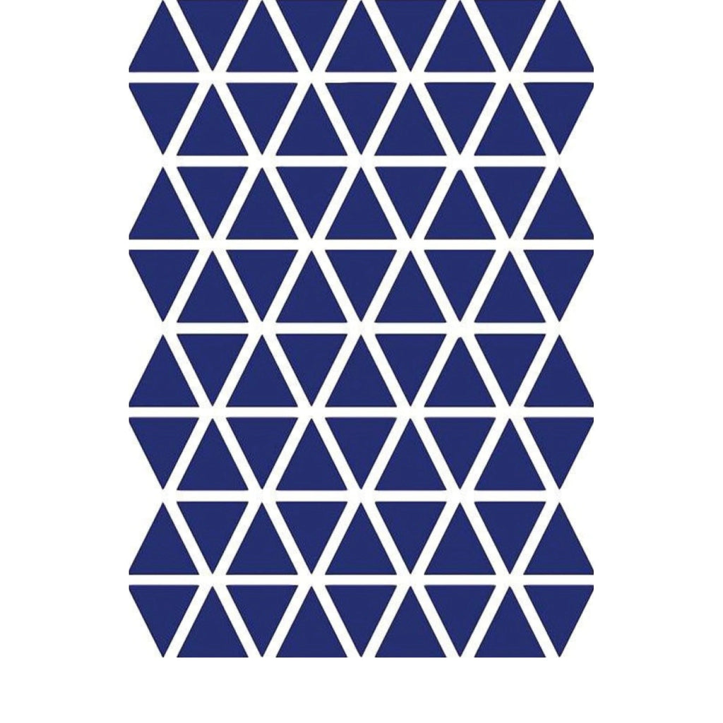 Ferm Living Triangles Wallsticker, Blue