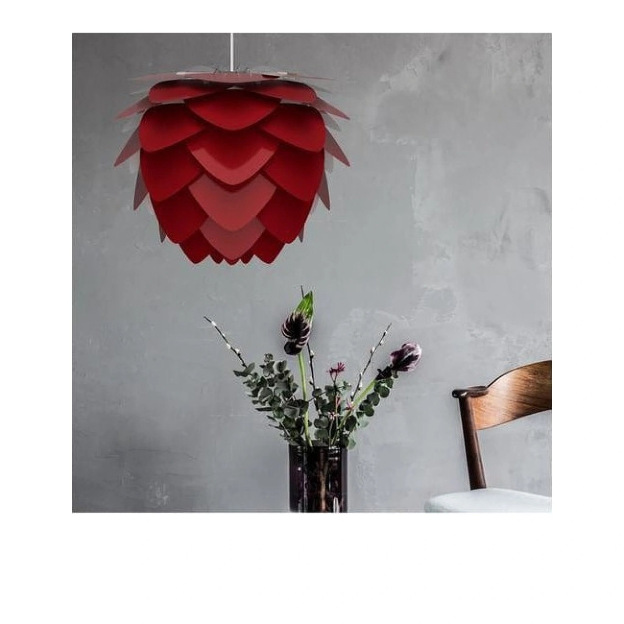 Umage Aluvia Lampshade Ruby Red, ø59