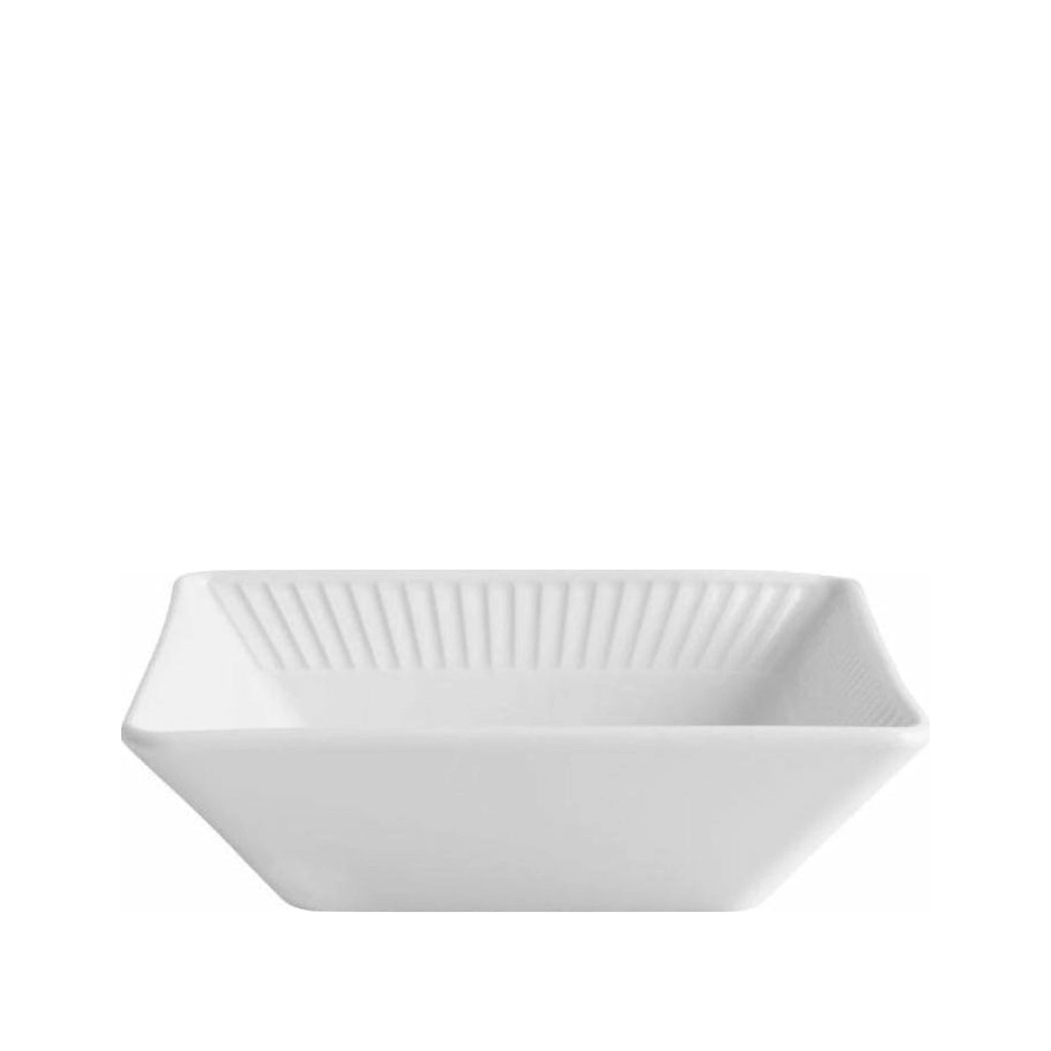 Pillivuyt Plissé Square Bowl, 11cm