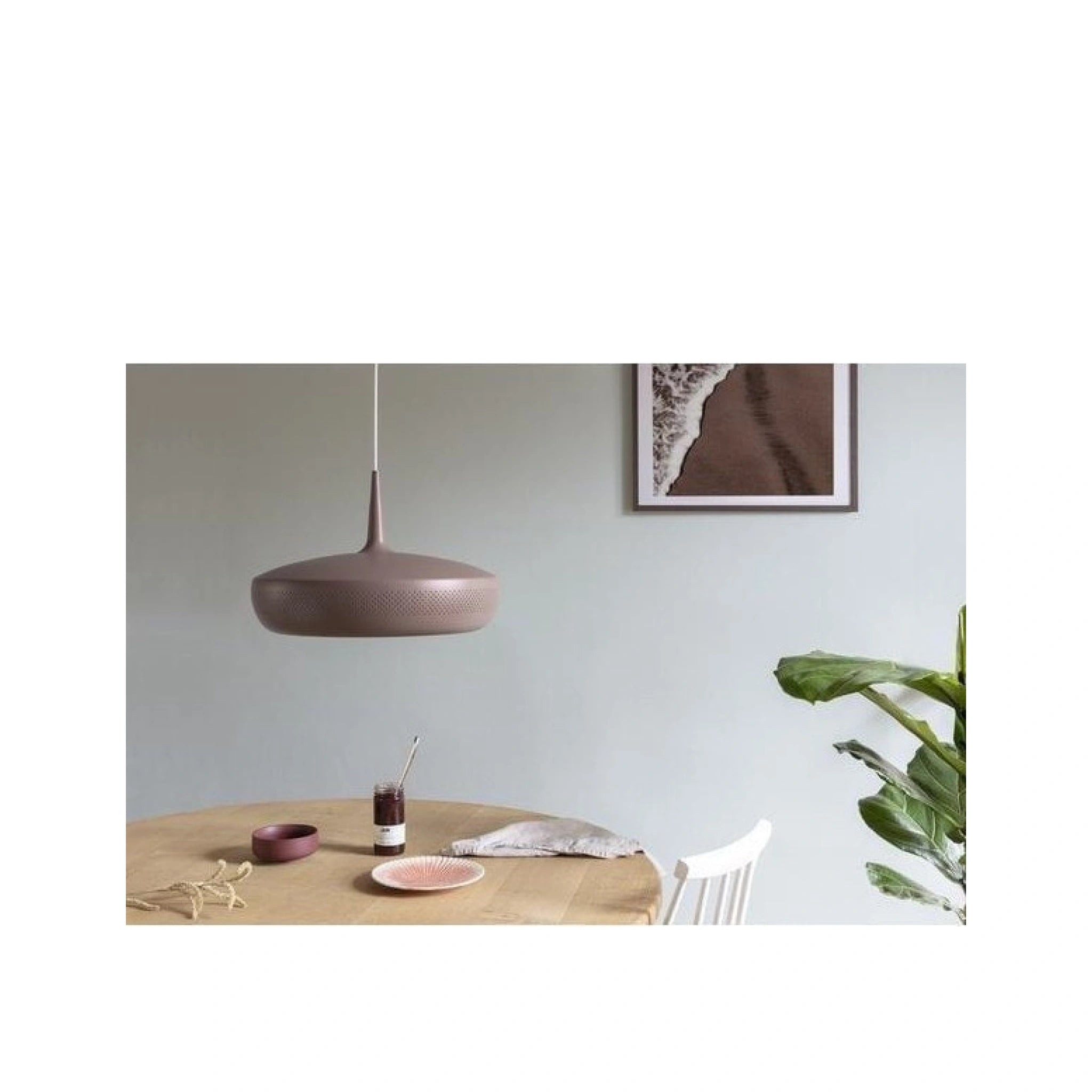 Umage Vita Clava Dine Lampshade Aluminium, Umber