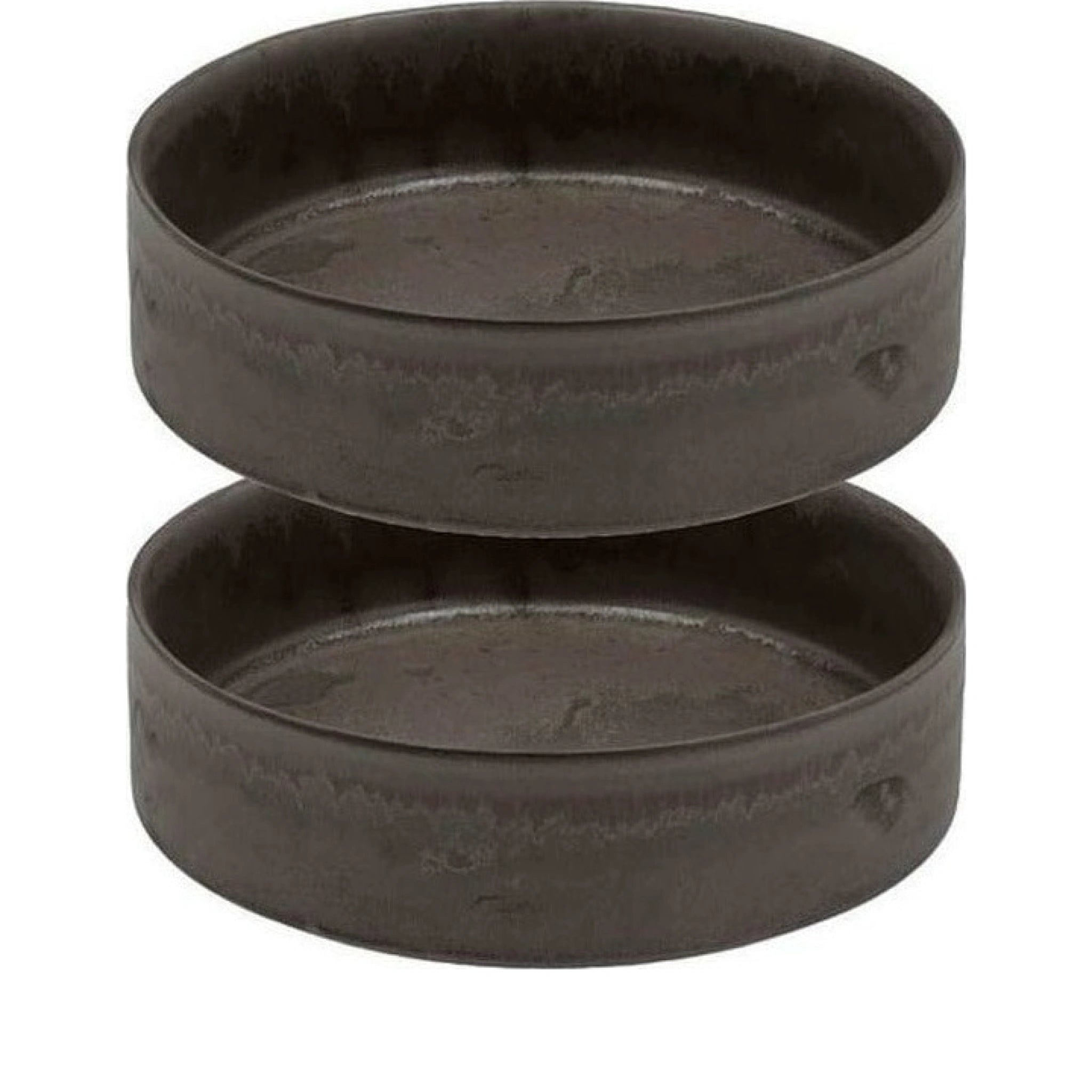 Villa Collection Bowl 450ml Set Of 2, Black Metallic
