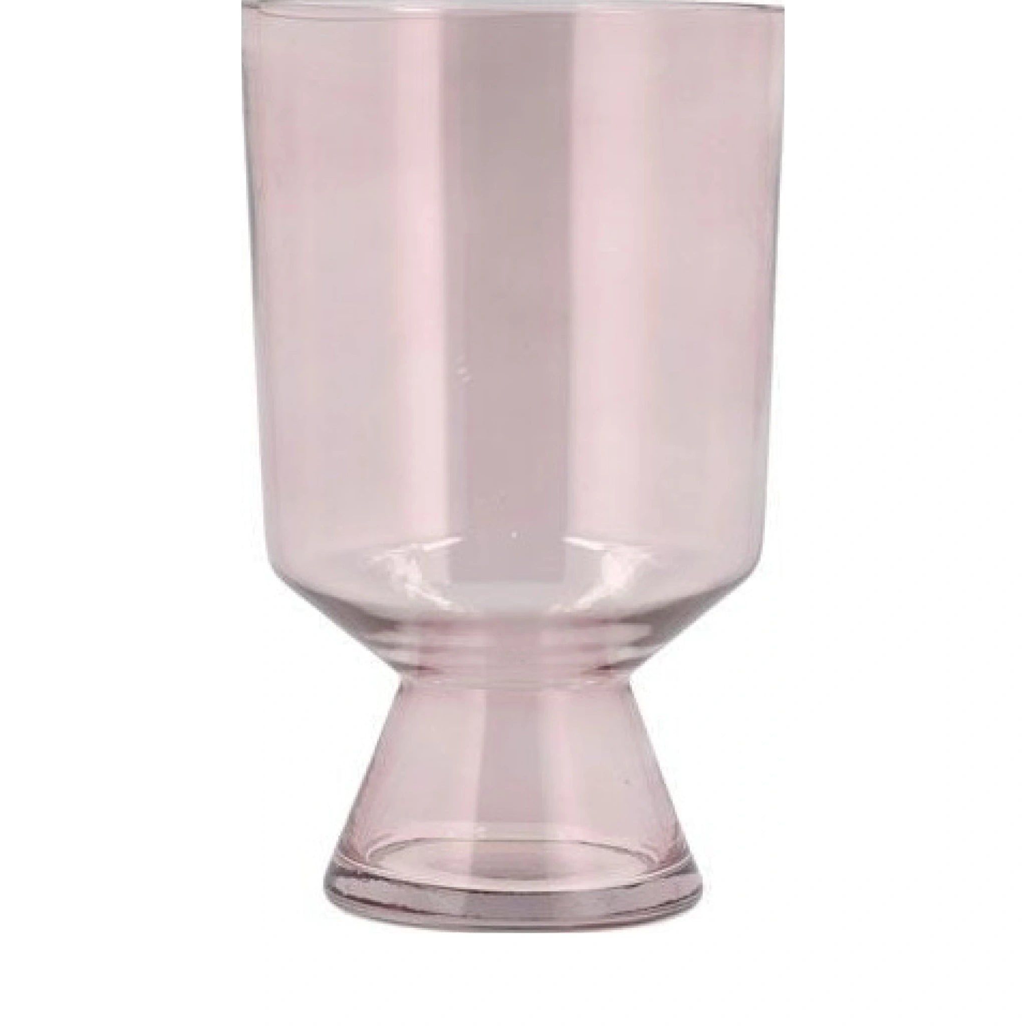 Villa Collection Drum Vase ø 15 Cm, Pink