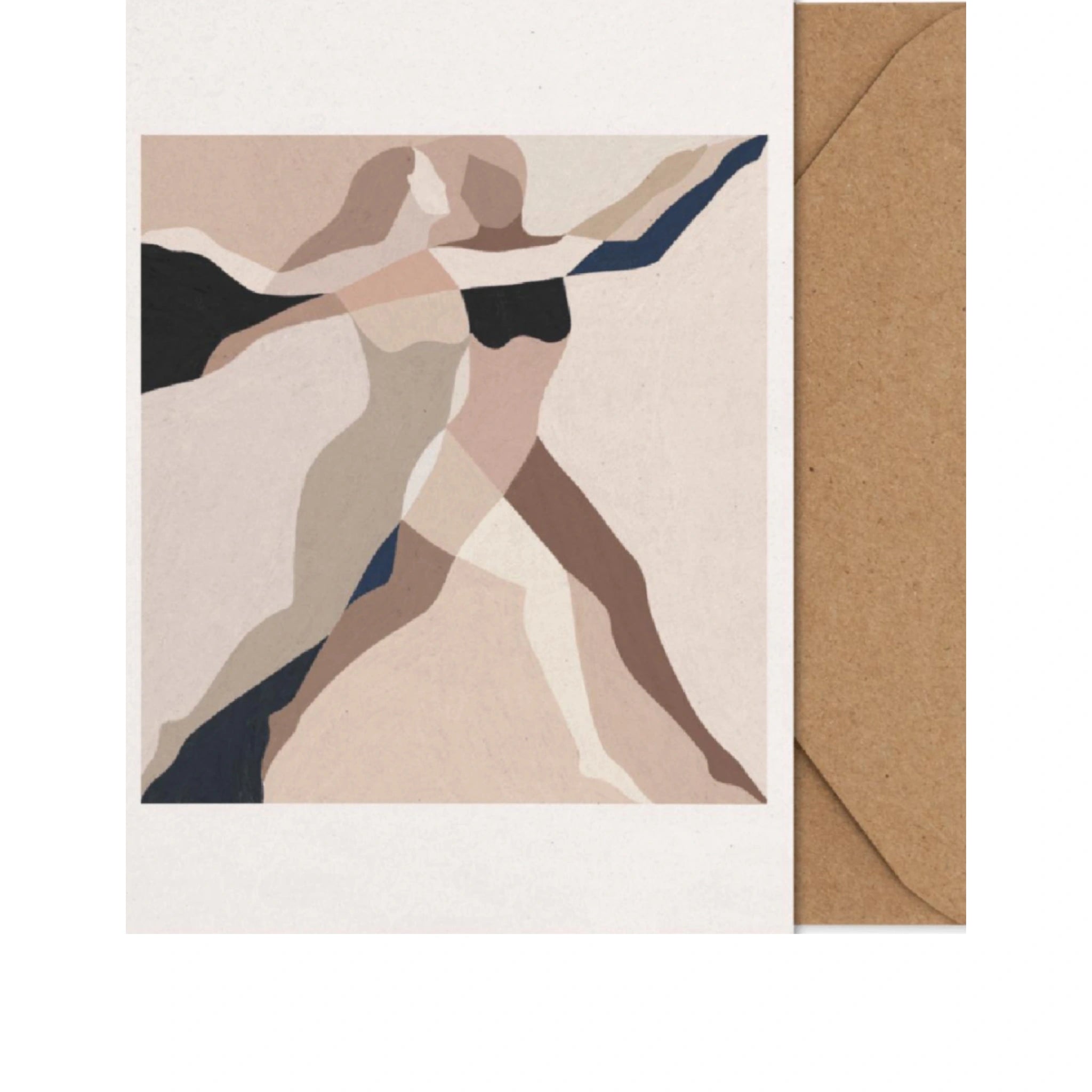 Paper Collective Two Dancers Art Card