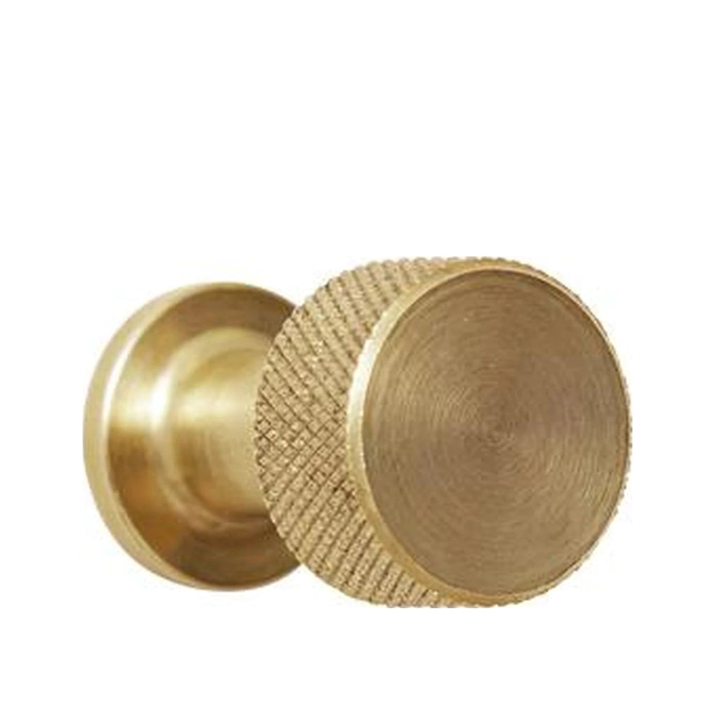 Form & Refine Angle Small Solid Brass Hook — Lathe-turned, Non-slip