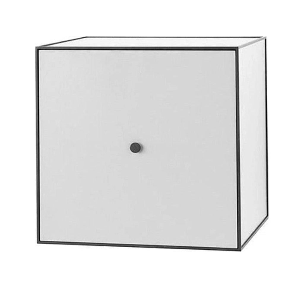 Audo Copenhagen Frame 49, light grey incl. door and shelf
