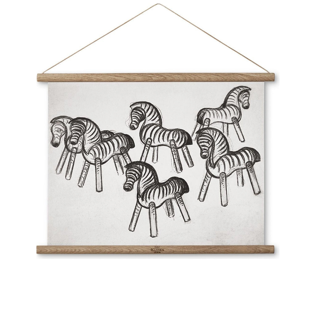 Kay Bojesen Drawing, Zebra Sketch