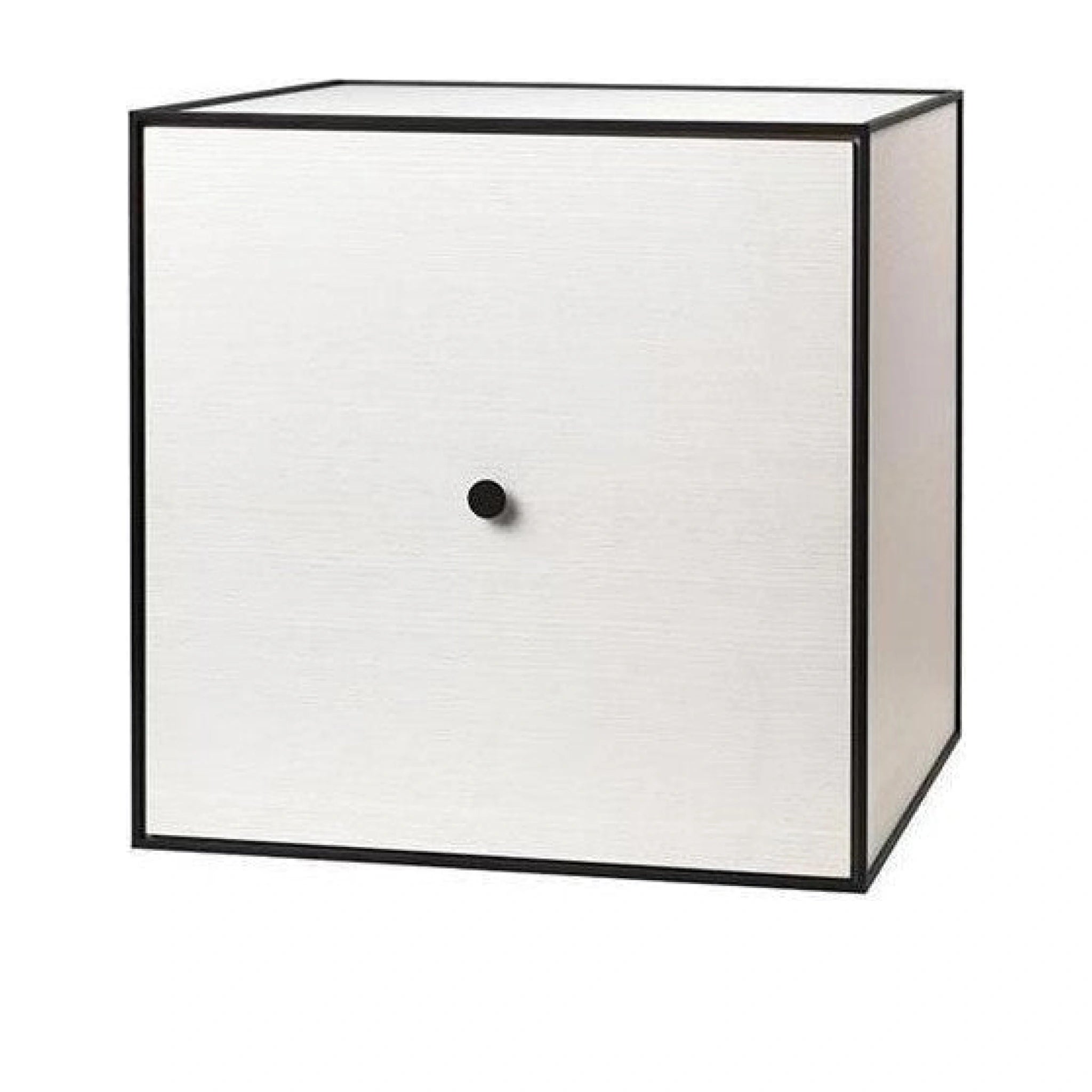 Audo Copenhagen Frame 49, ash white stained incl. door and shelf