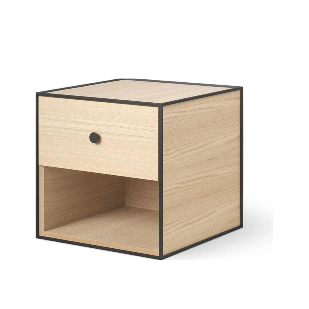Audo Copenhagen Frame 35 module with a drawer, oak