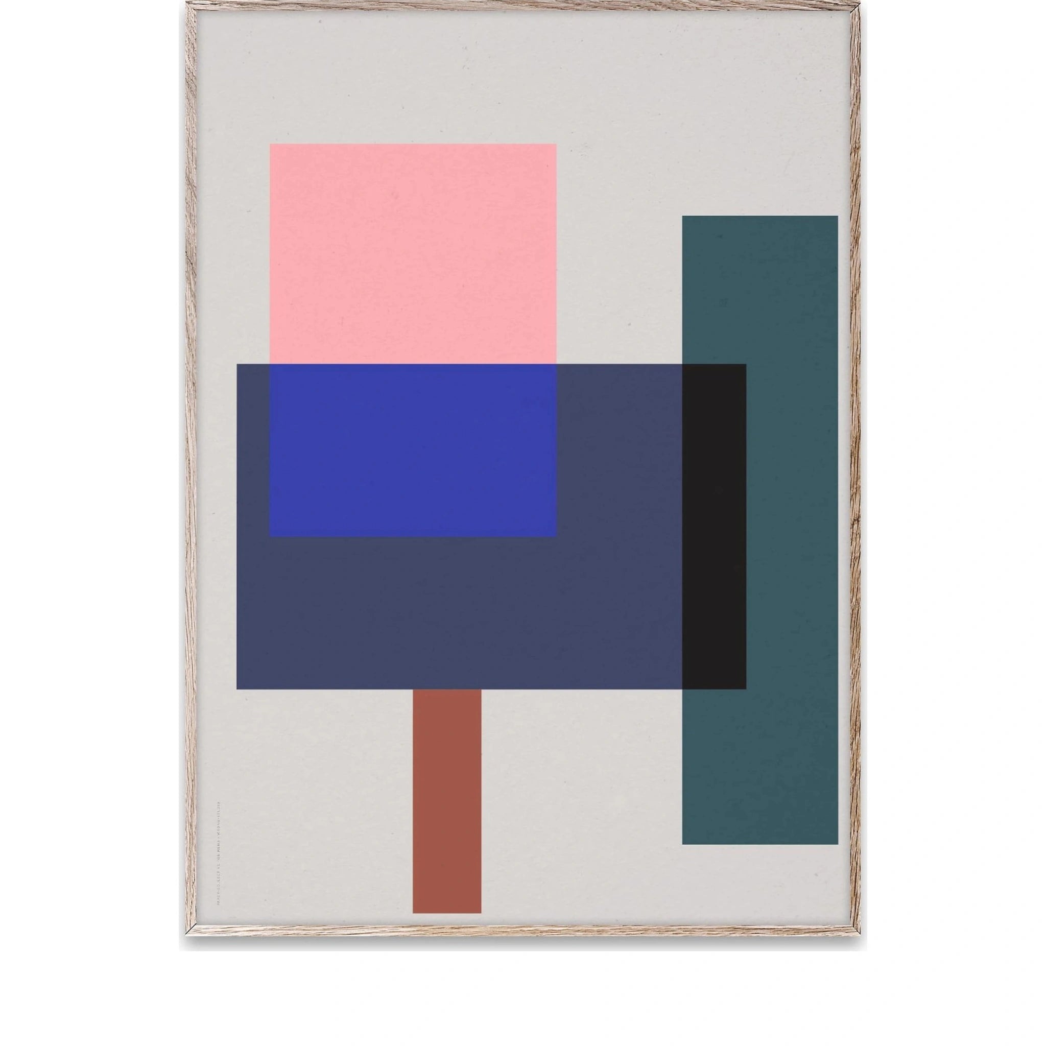 Paper Collective Wrong Geometry 02 Poster, 50x70 Cm