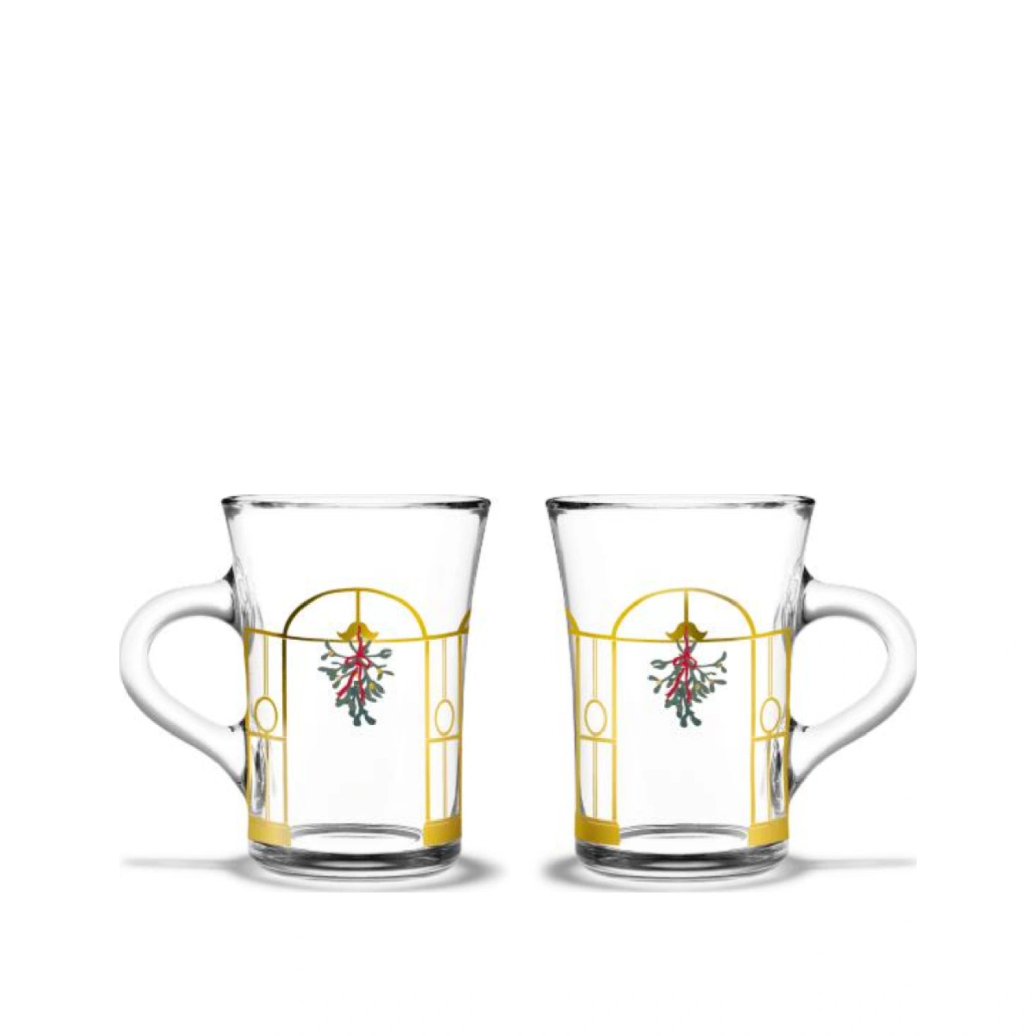 Holmegaard Christmas Christmas Hot Drink Glass Multi 24 Cl 2 Pcs.