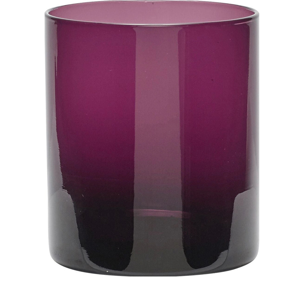 Hübsch Flicker Tealight Holder, Burgundy