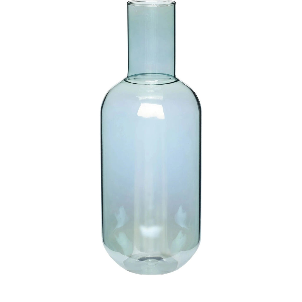 Hübsch Blue Skue Vase