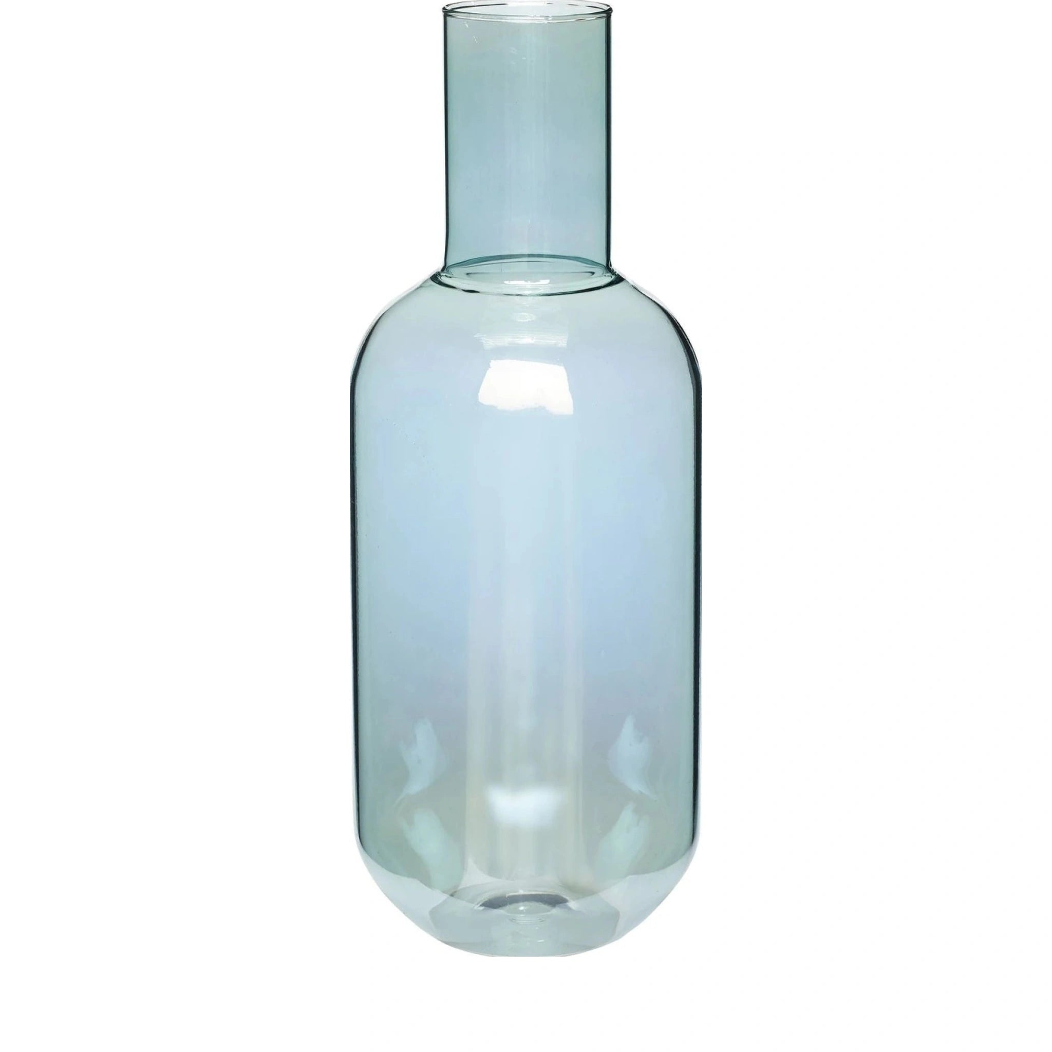 Hübsch Blue Skue Vase