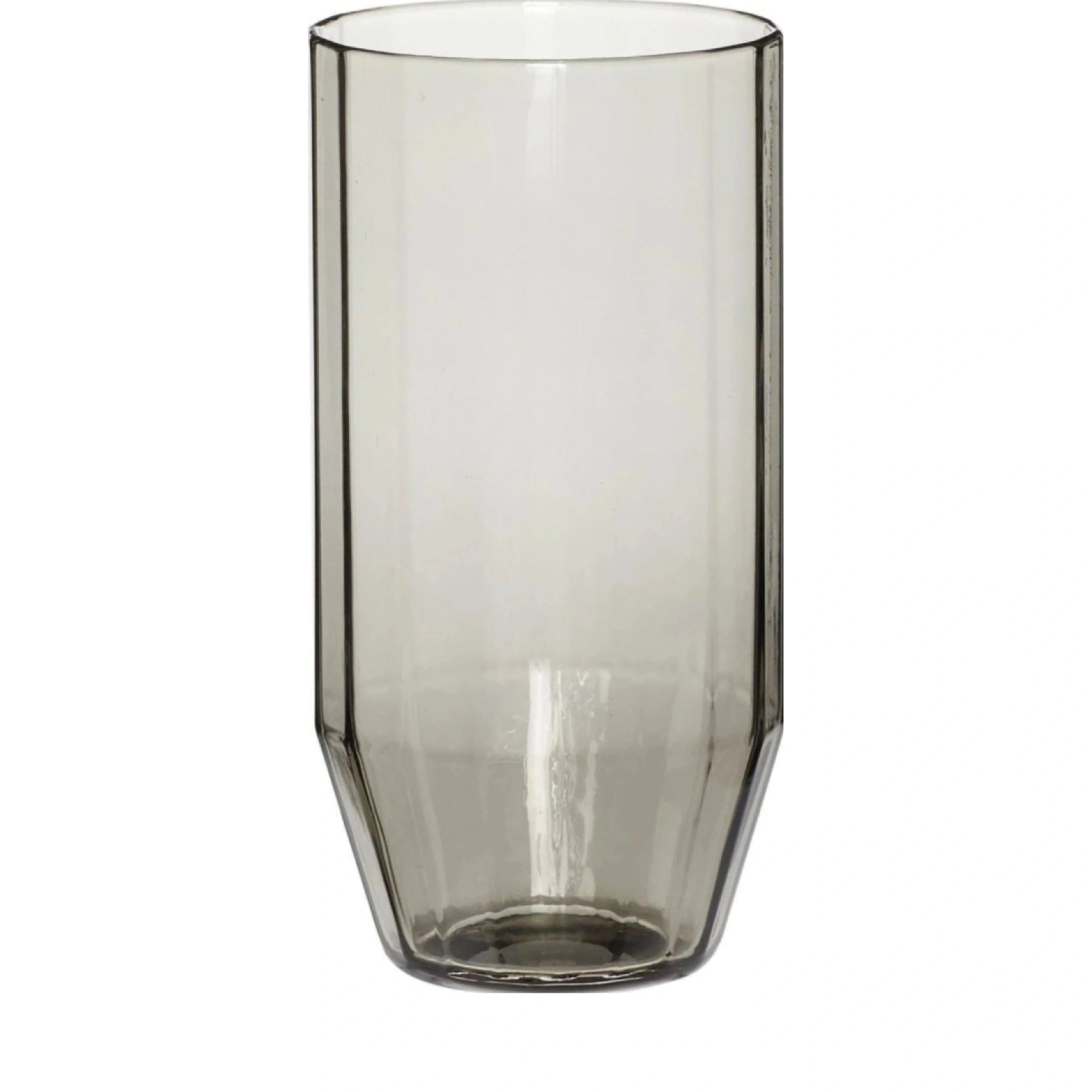 Hübsch Aster Drinking Glass, Grey