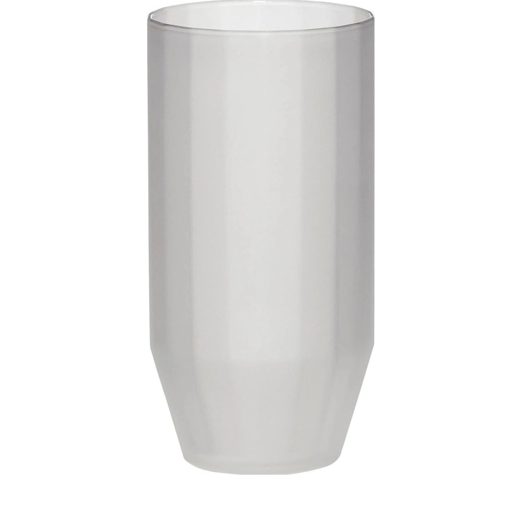 Hübsch Aster Drinking Glass, Frosted