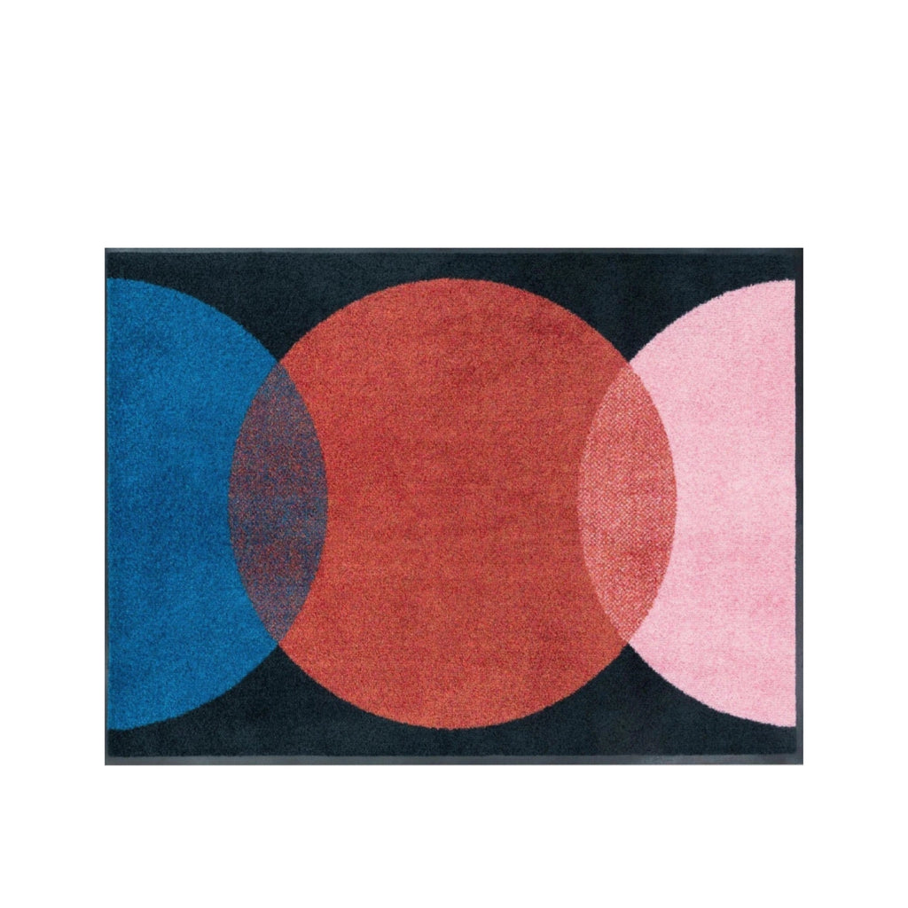 Heymat Floor Mat Spot Black, 85x115cm