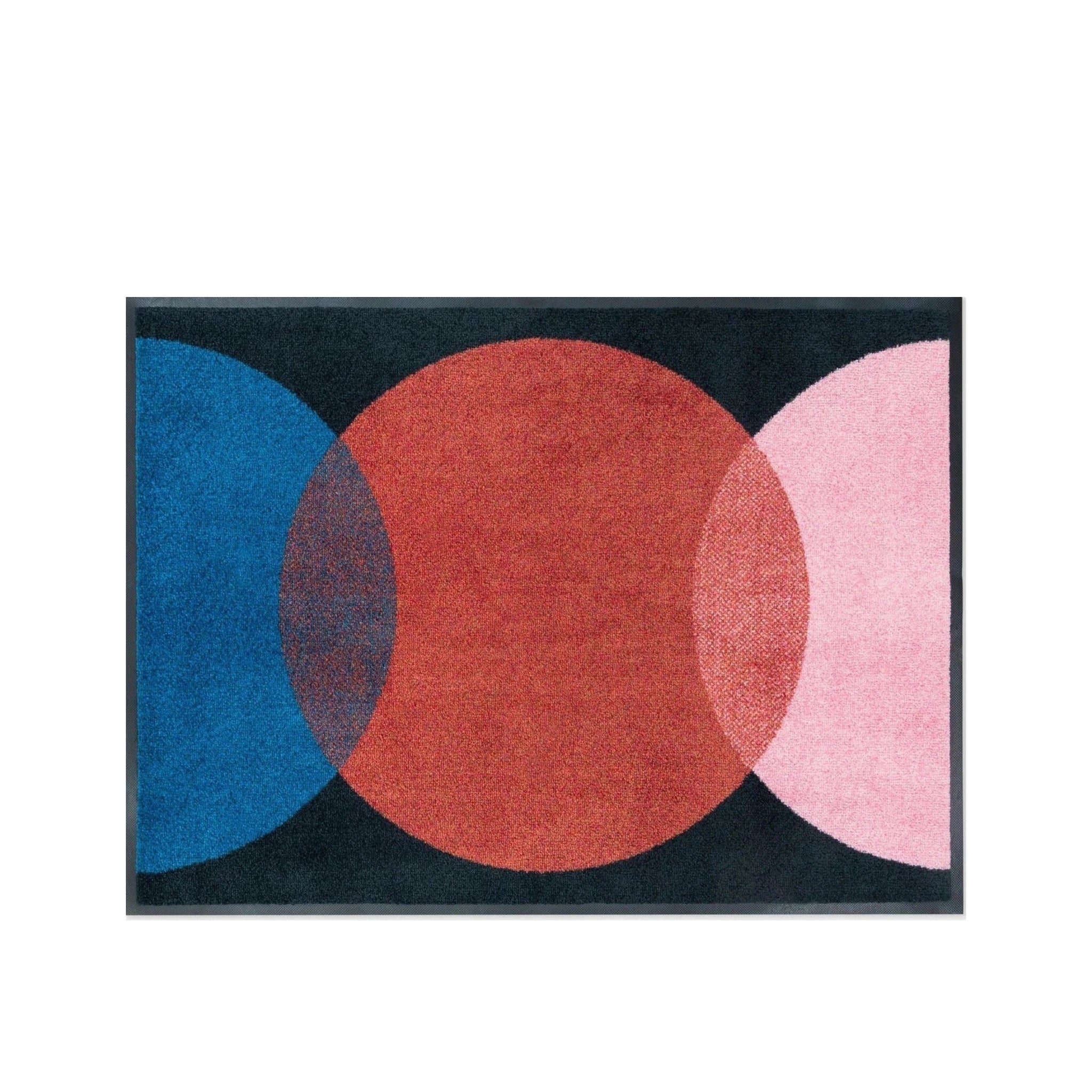 Heymat Floor Mat Spot Black, 85x115cm