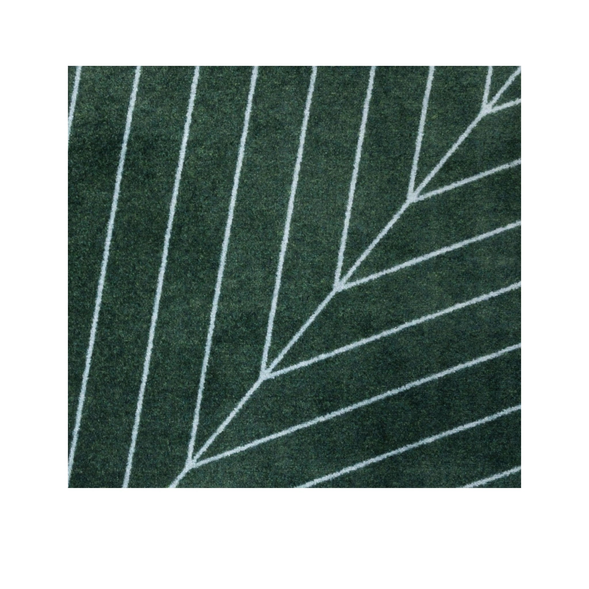 Heymat One Noon Doormat – Blue/White/Black, PET/Nitrile, 85×115cm