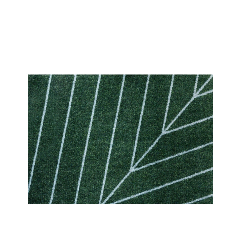 Heymat One Noon Doormat 150x85 cm — PET/Nitrile, Blue White Black