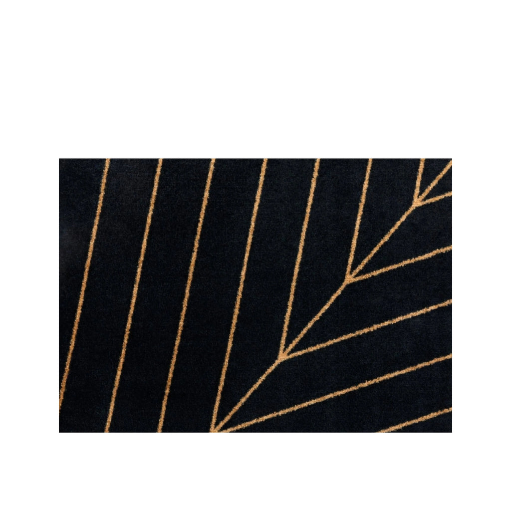 Heymat Eine Nightfall Doormat, Black PET/Nitrile – 85×60 cm Indoor/Outdoor