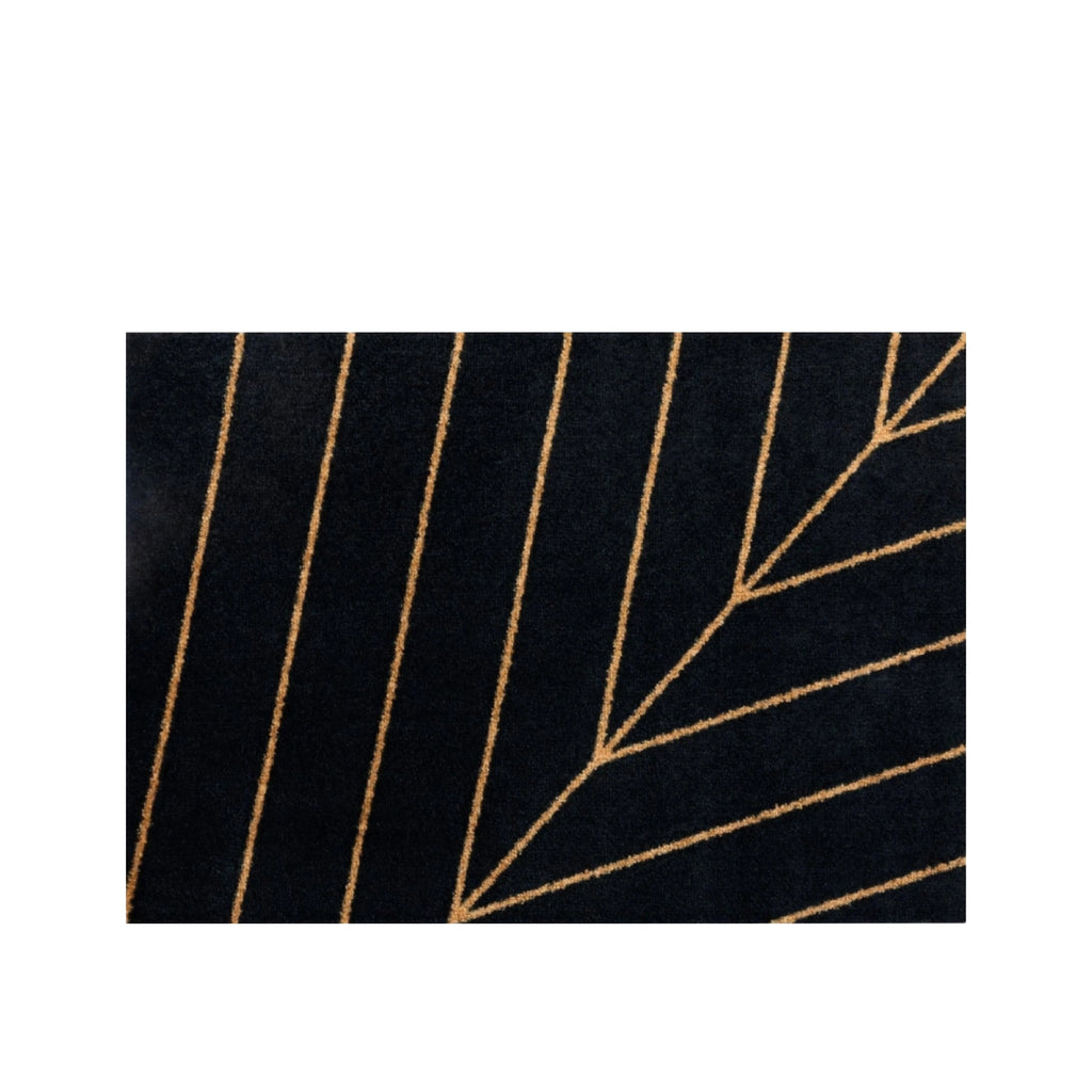 Heymat Eine Nightfall Doormat, Black PET/Nitrile – 85×60 cm Indoor/Outdoor