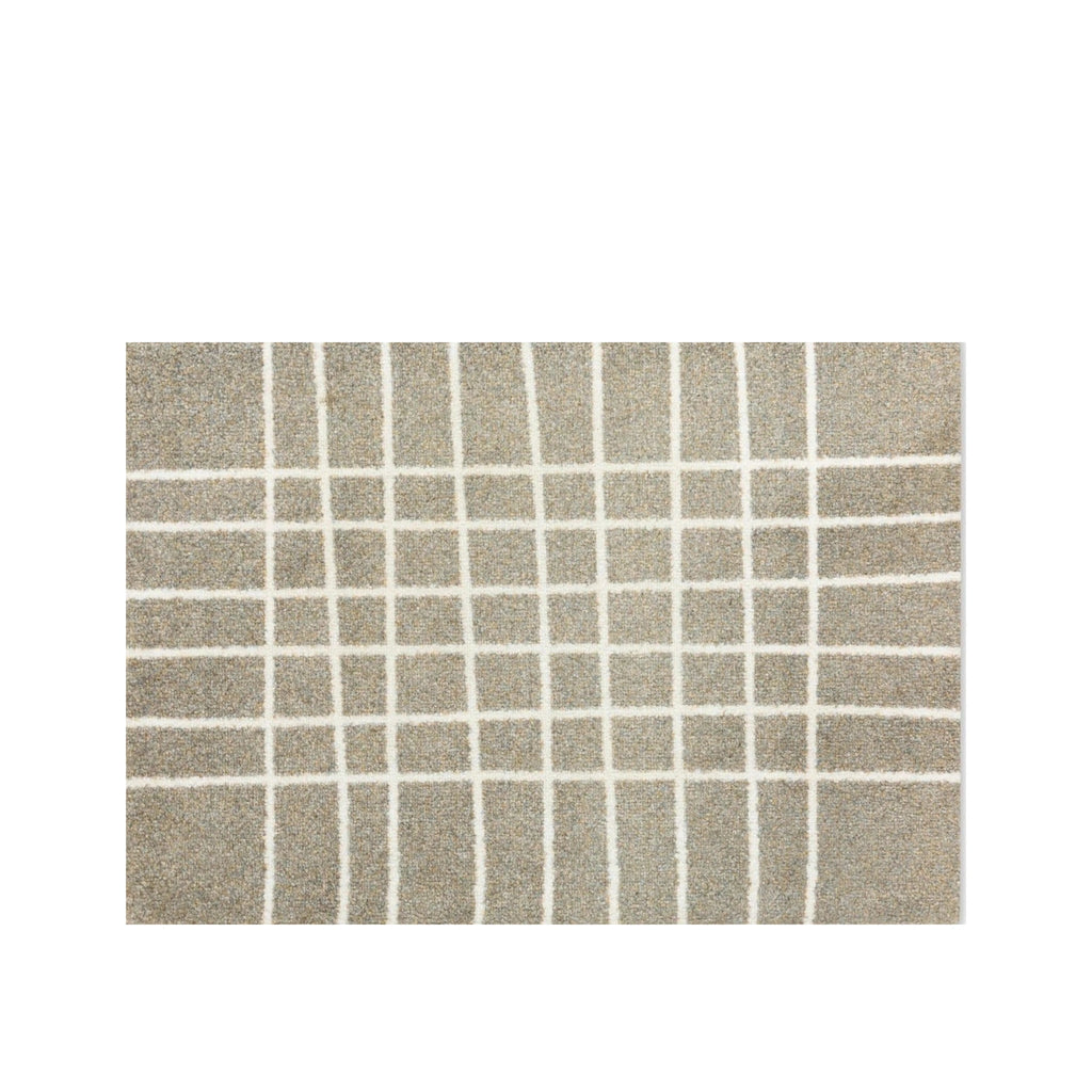 Heymat Hand Travertine Doormat 60×85 cm – PET/Nitrile, Multicolor