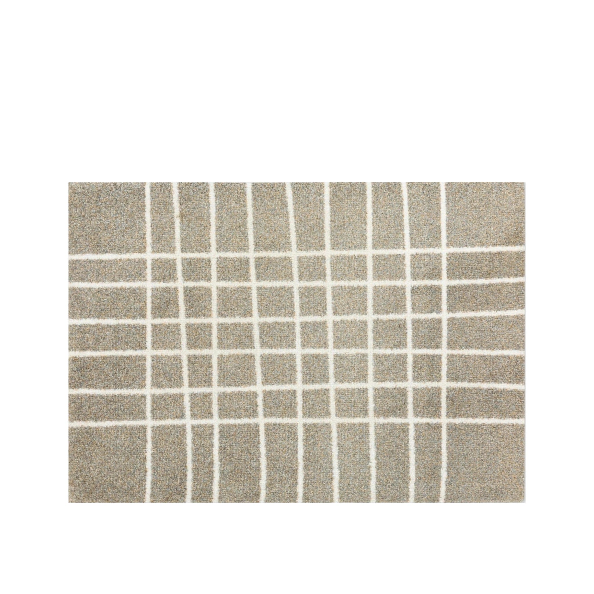 Heymat Hand Travertine Doormat 60×85 cm – PET/Nitrile, Multicolor
