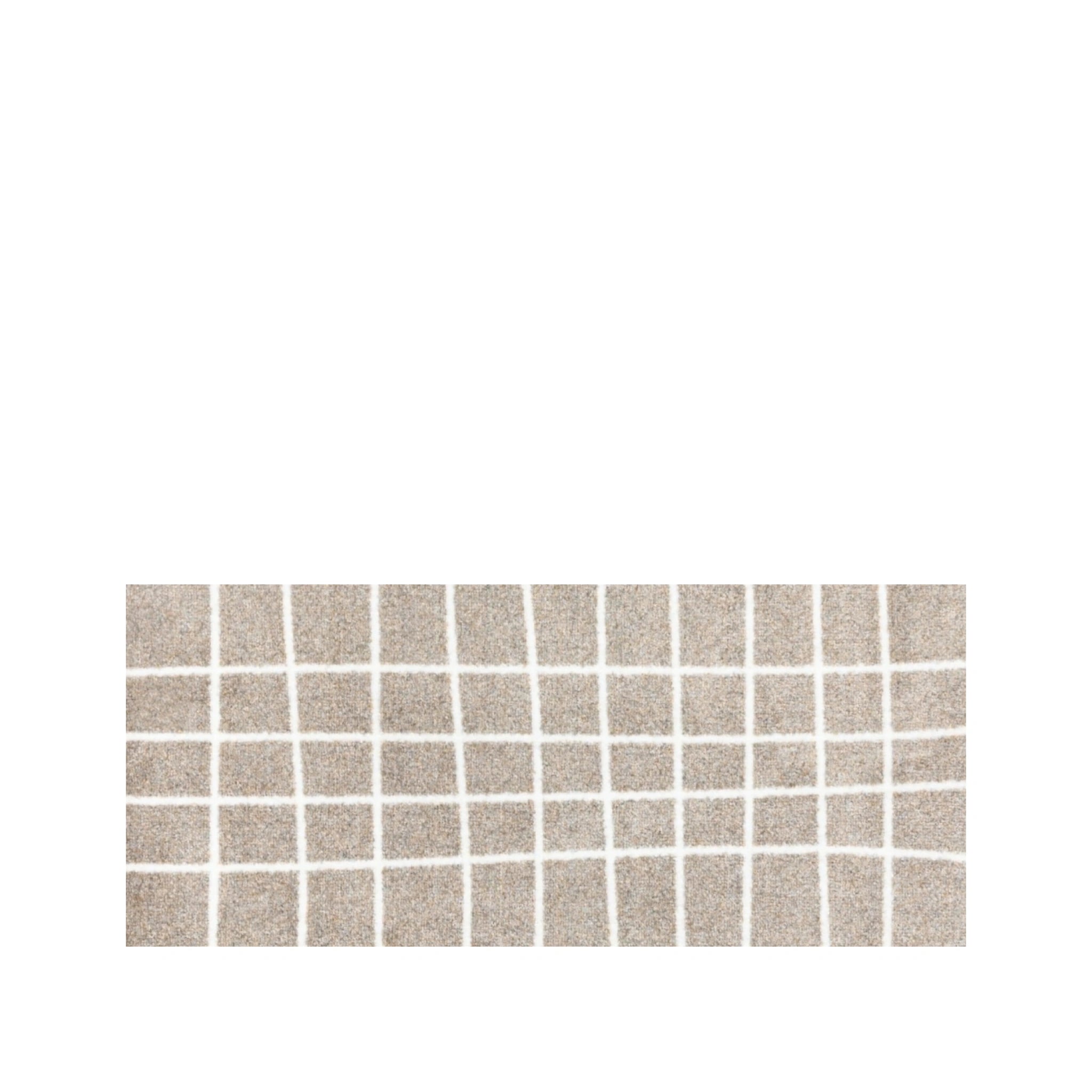 Heymat Hand Travertine Doormat 85x60 cm – Blue/Grey/White Non-slip PET