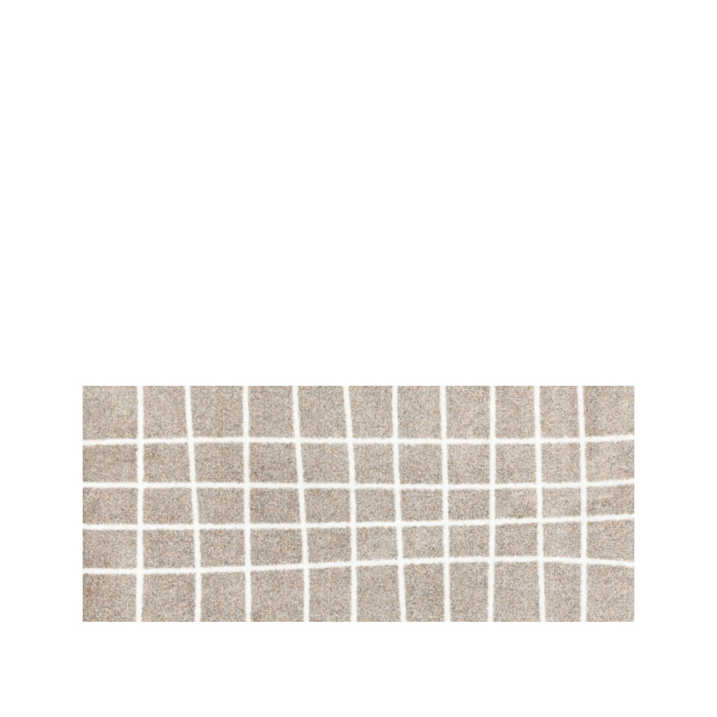 Heymat Hand Travertine Doormat 85x60 cm – Blue/Grey/White Non-slip PET