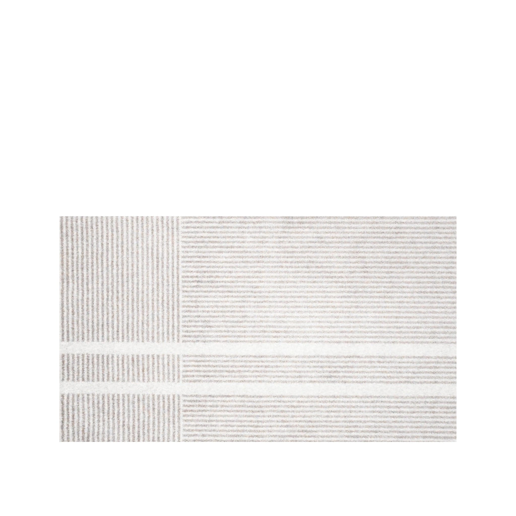 Heymat Løype Doormat Breezy Beige 85x60 cm – PET & Nitrile Rubber