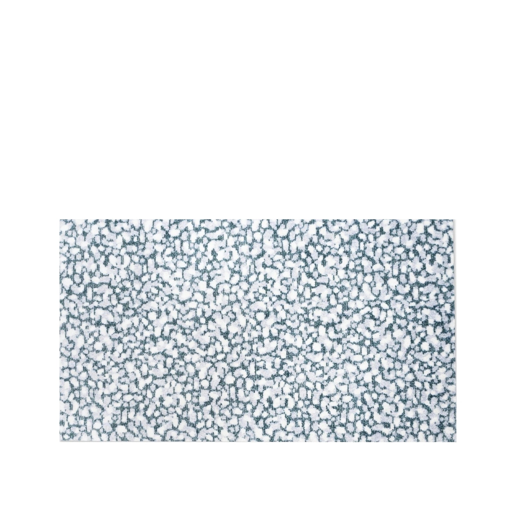 Heymat Granite Grain Grey Entrance Mat 85×115 cm PET Nitrile Rubber