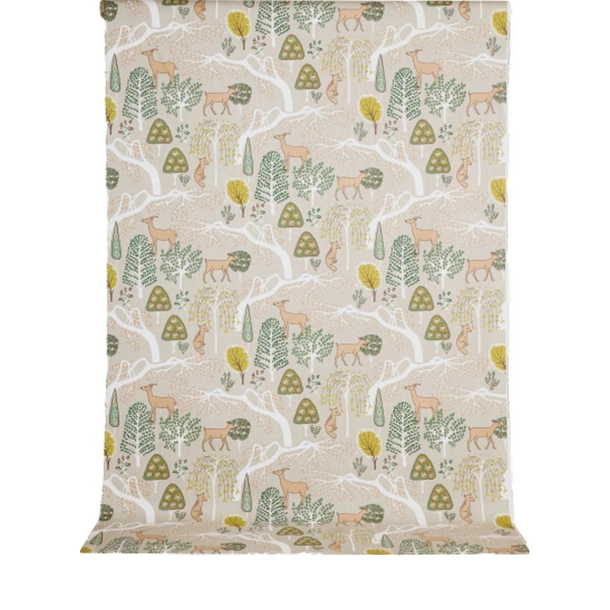 Spira Sagoskog Fabric Width 150 Cm (Price Per Meter), Green