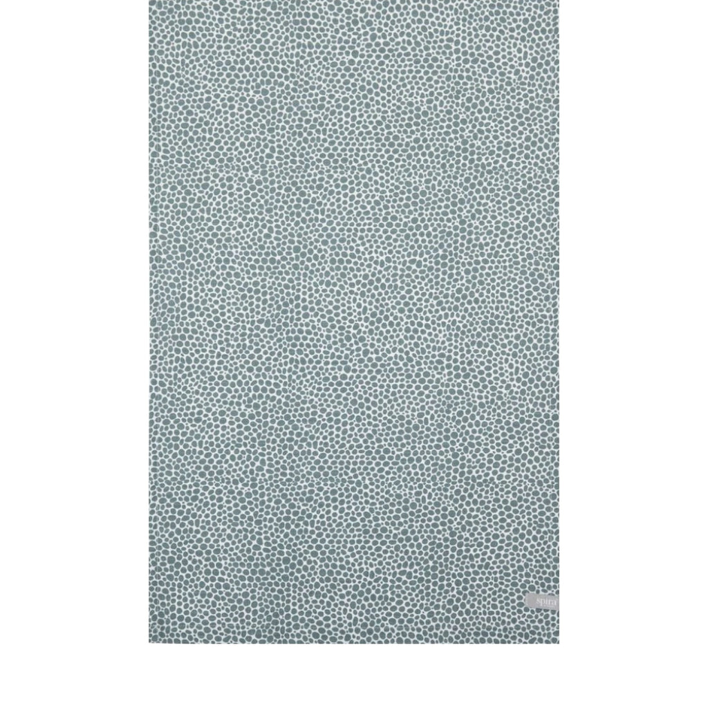 Spira Dotte Table Runner, Smoke Blue