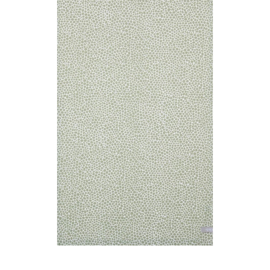 Spira Dotte Table Runner, Sage Green