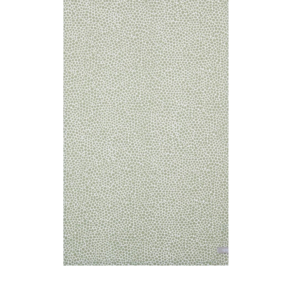 Spira Dotte Table Runner, Sage Green