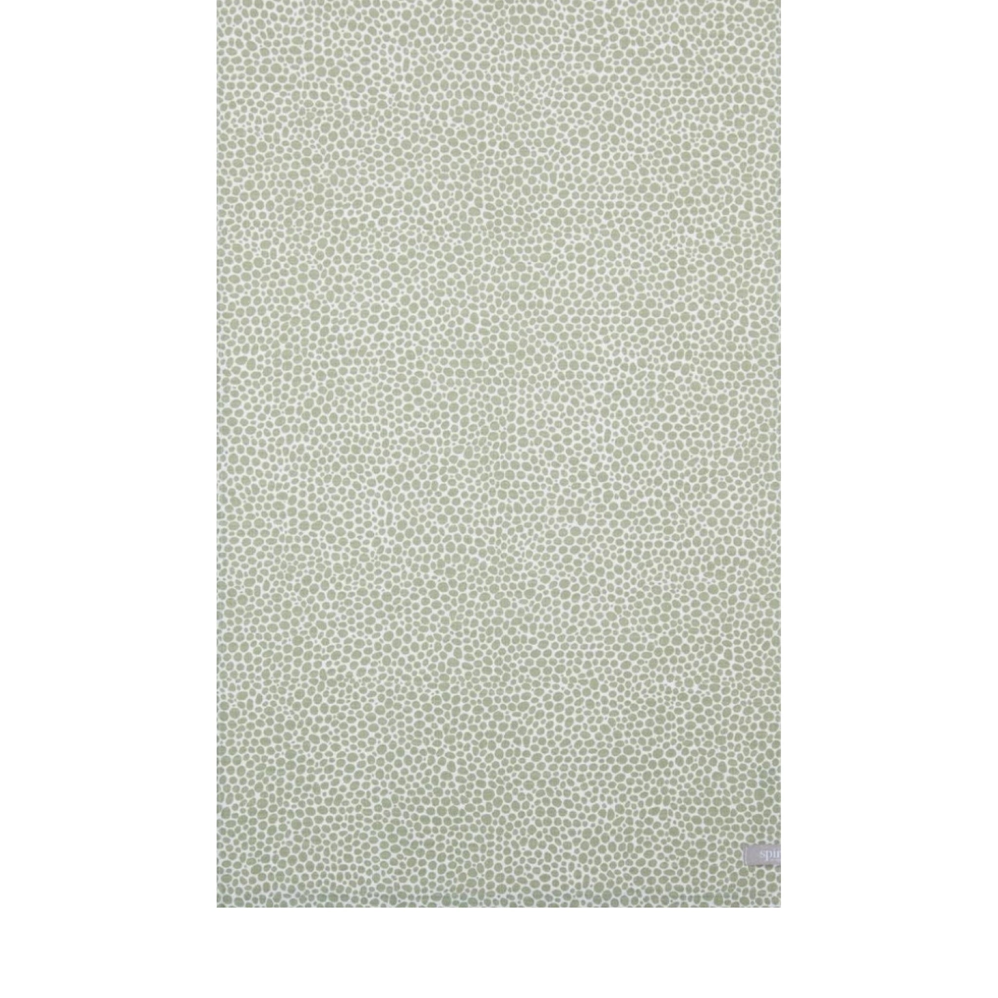 Spira Dotte Table Runner, Sage Green
