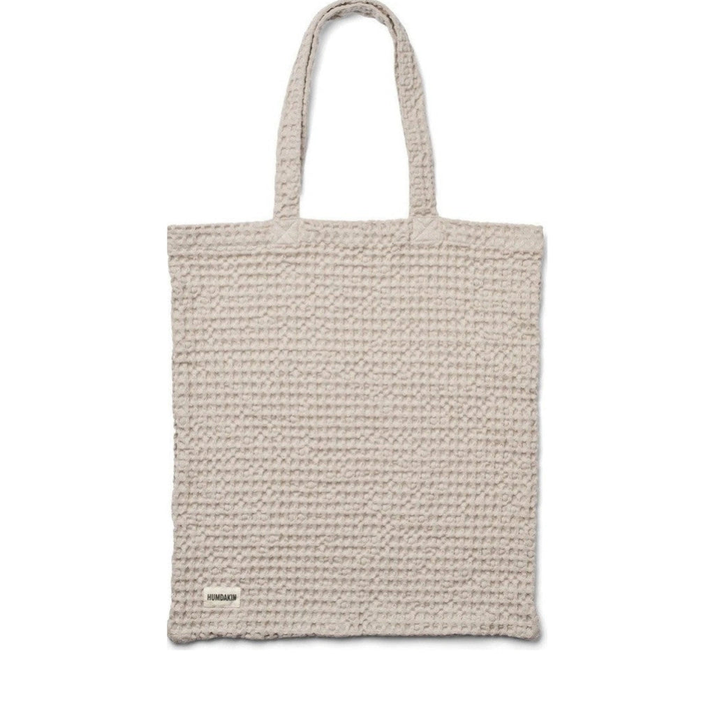 Humdakin Waffle Tote Bag, Light Stone