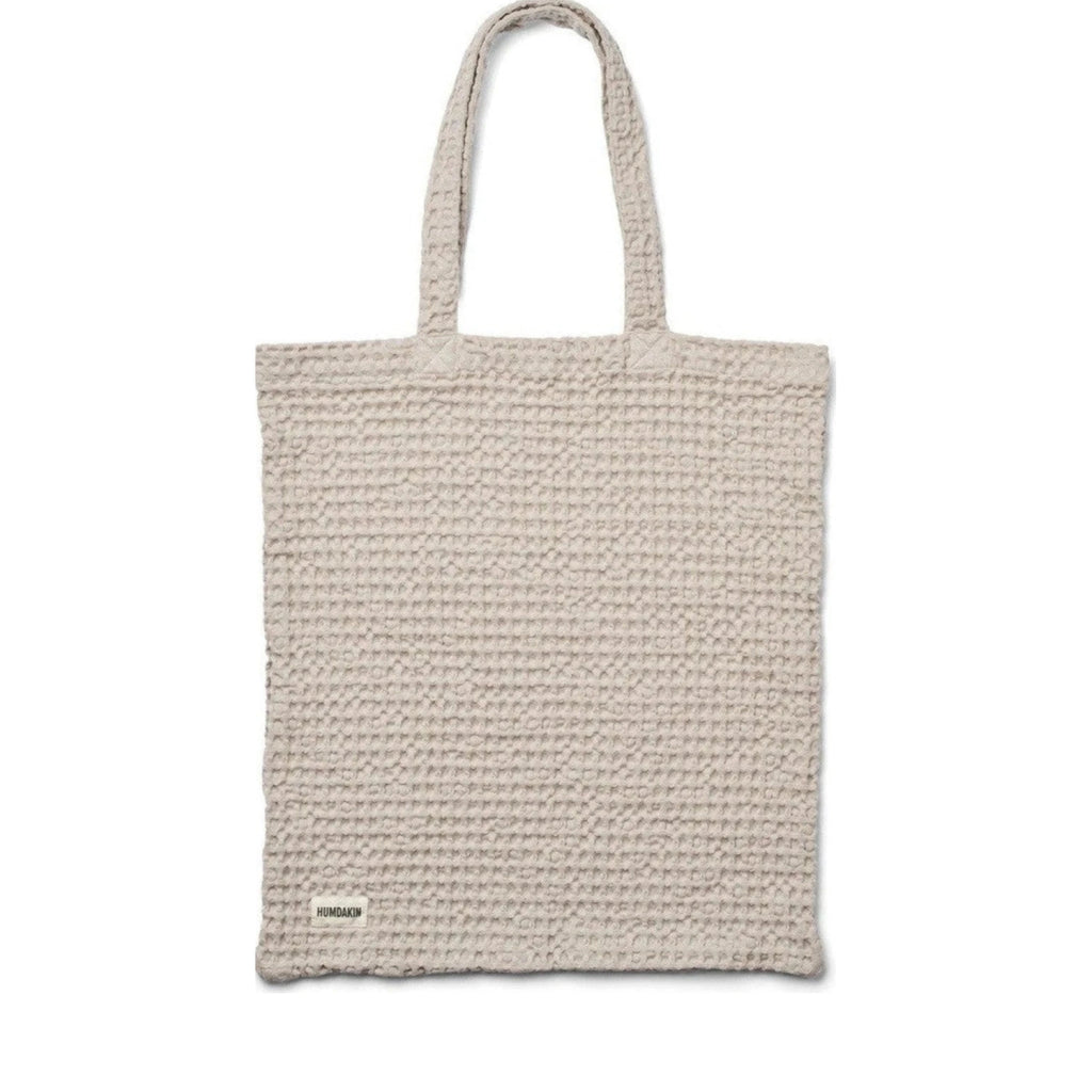 Humdakin Waffle Tote Bag, Light Stone