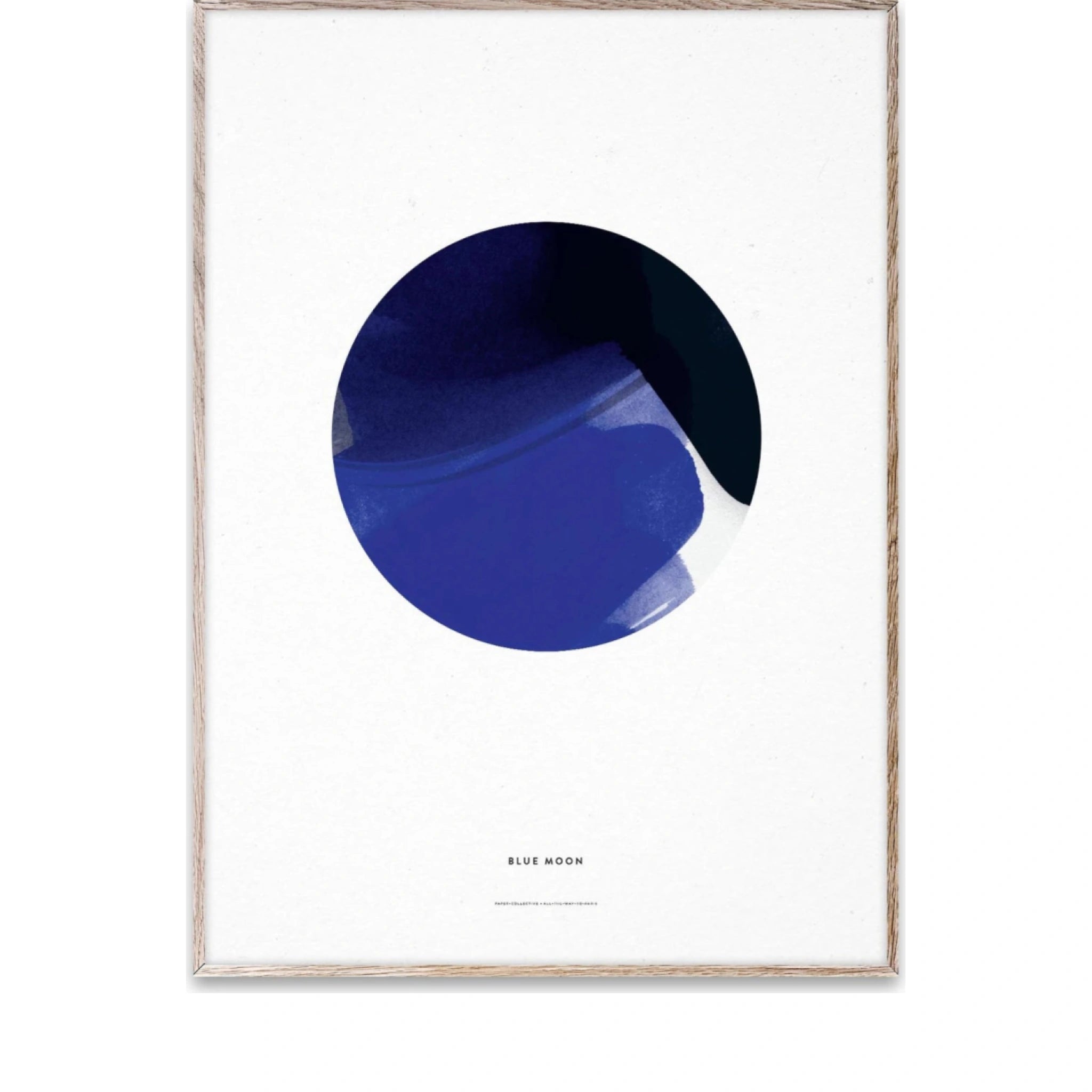 Paper Collective Blue Moon Poster, 50x70 Cm