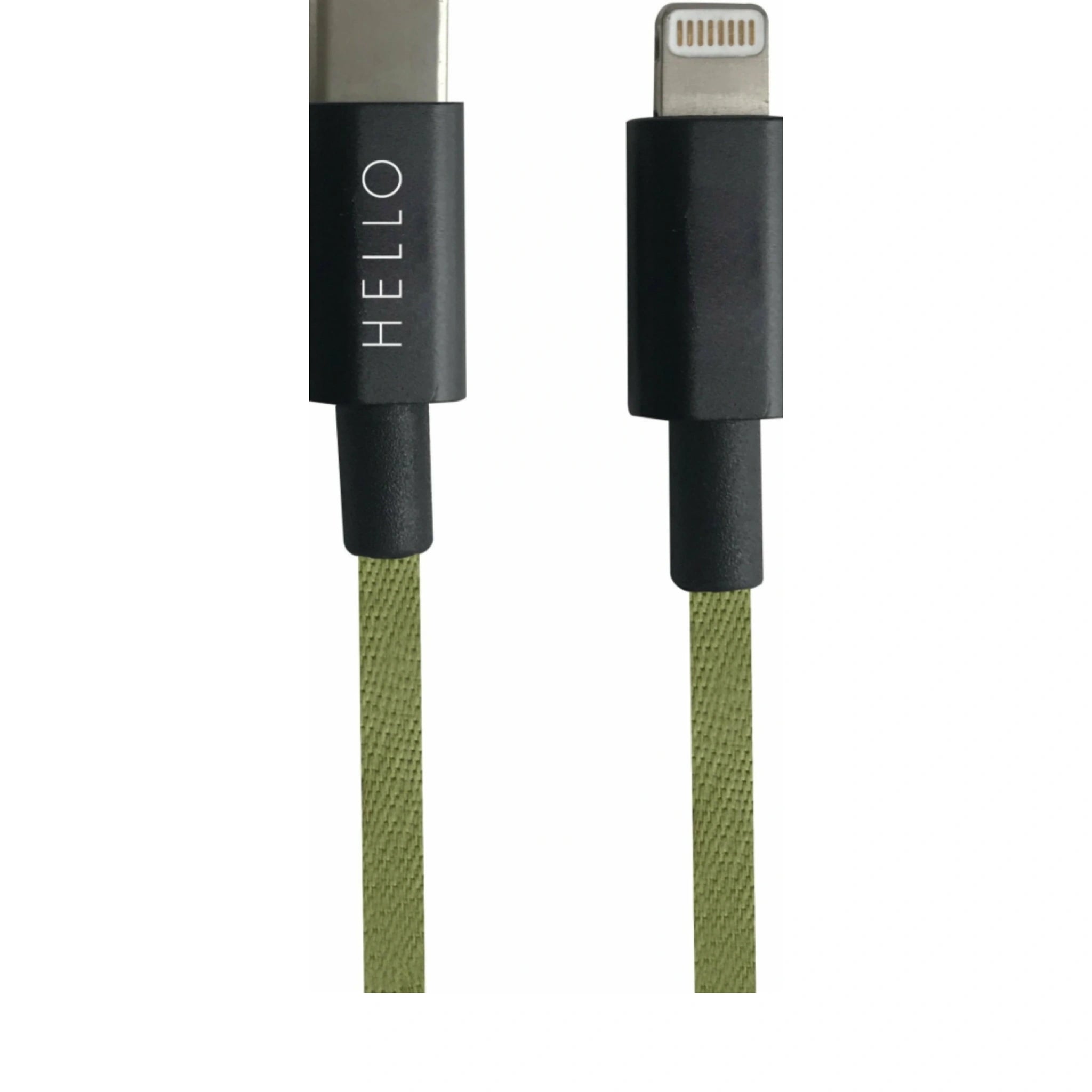 Design Letters Favorite Cable USBC-IPHOPHON 1M, Forest Green