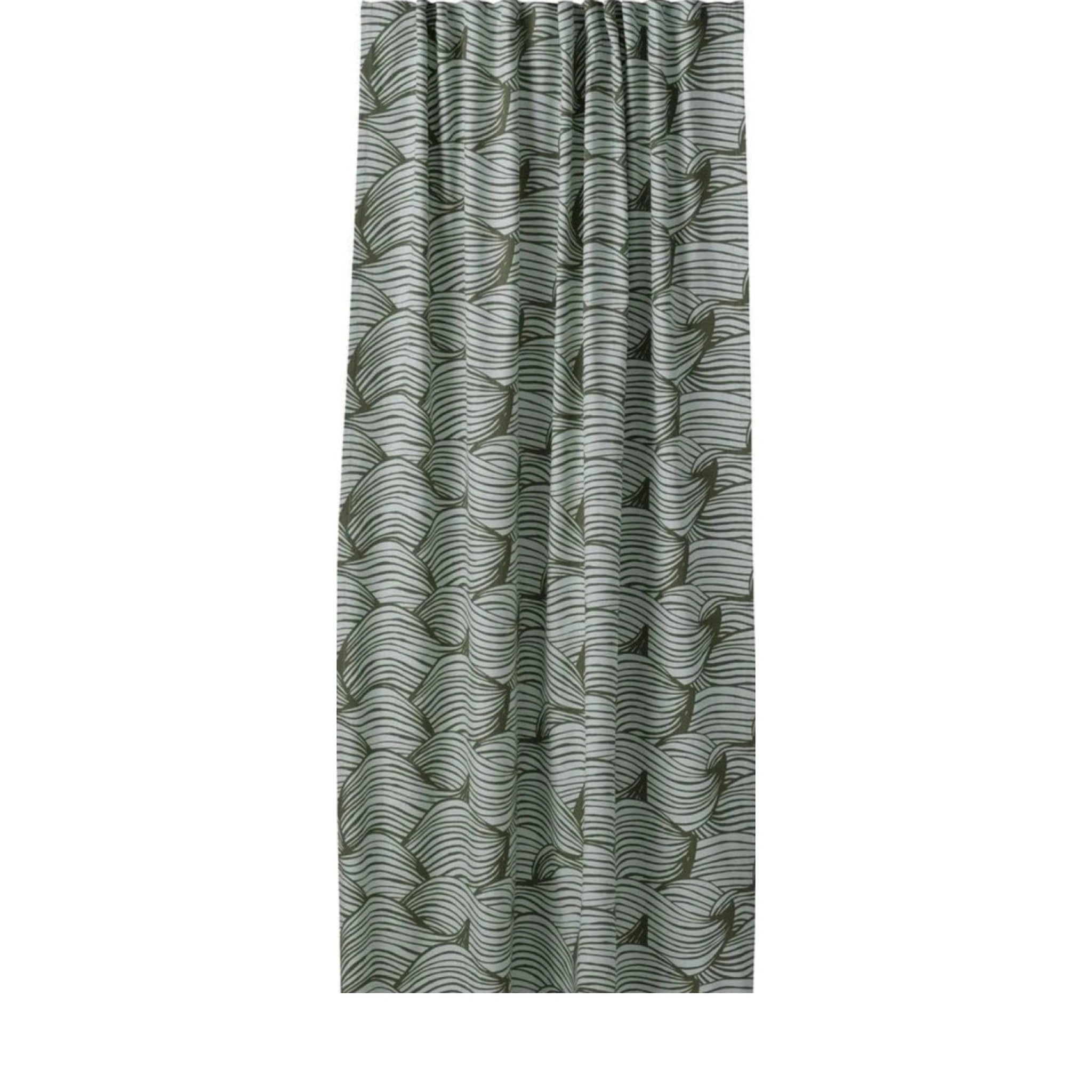 Spira Wave Curtain With Multiband, Green